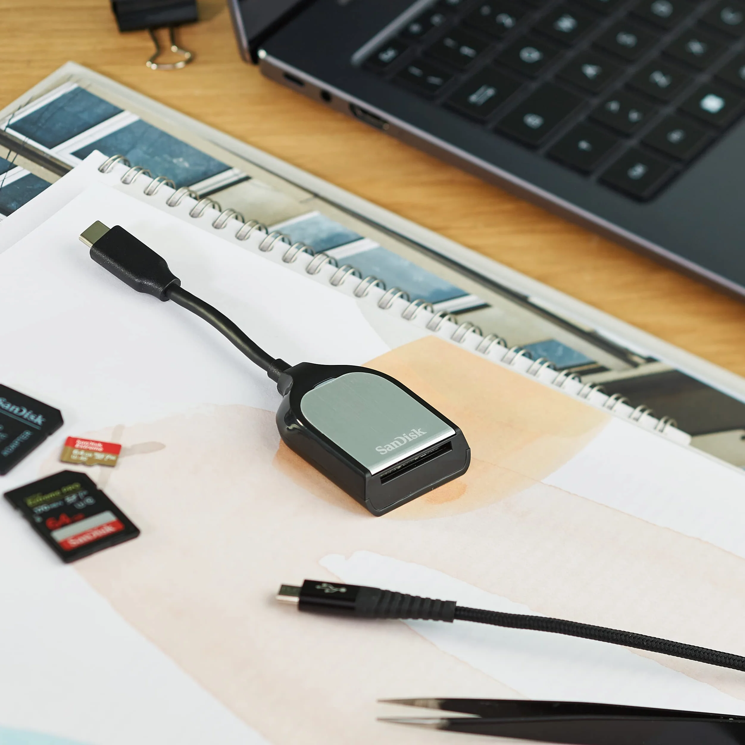 SanDisk Extreme PRO SD UHS-II USB-C Card Reader