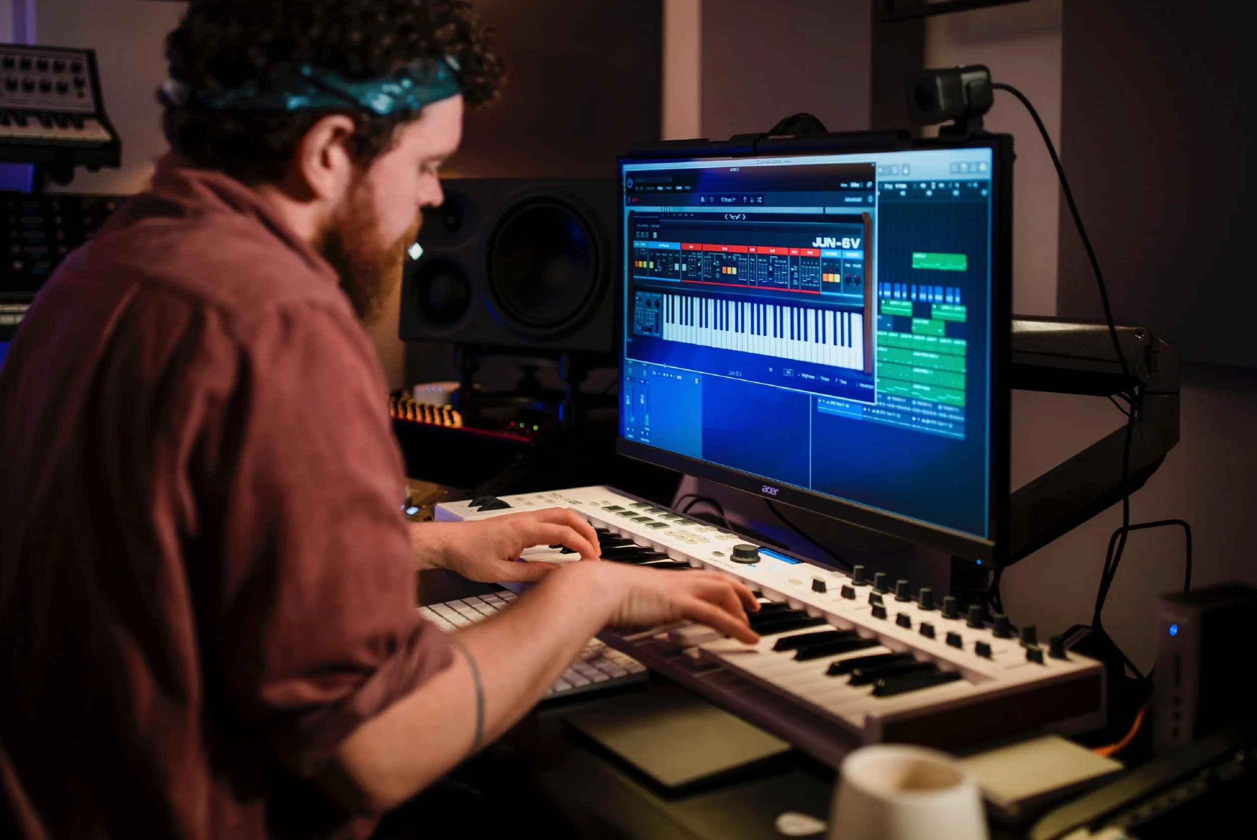 Arturia KeyLab Essential 49 Mk3 White - Klawiatura midi