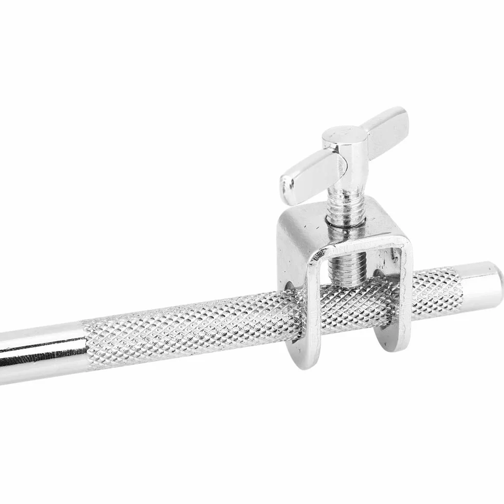 Eujgoov Cowbell Holder, Zdejmowany Standardowy Bęben Cowbell Mount Holder Jazz Drum Kit Hoop Mounted Cowbell Clamp