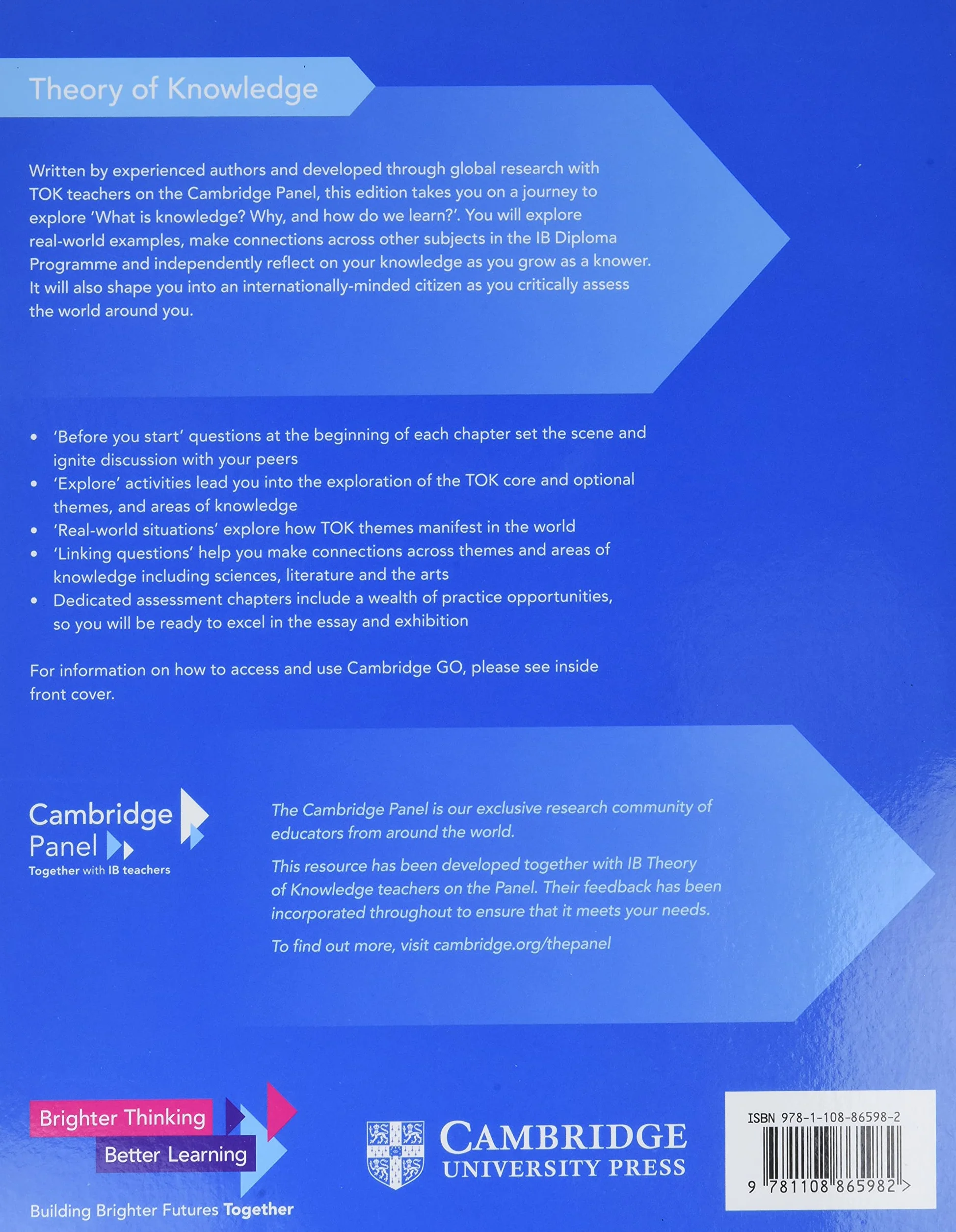 Theory of Knowledge for the IB Diploma Course Guide with Digital Access (2 Years)