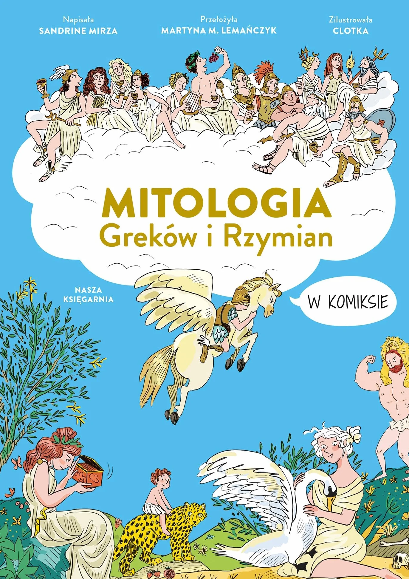 MITOLOGIA GREKÓW I RZYMIAN W KOMIKSIE