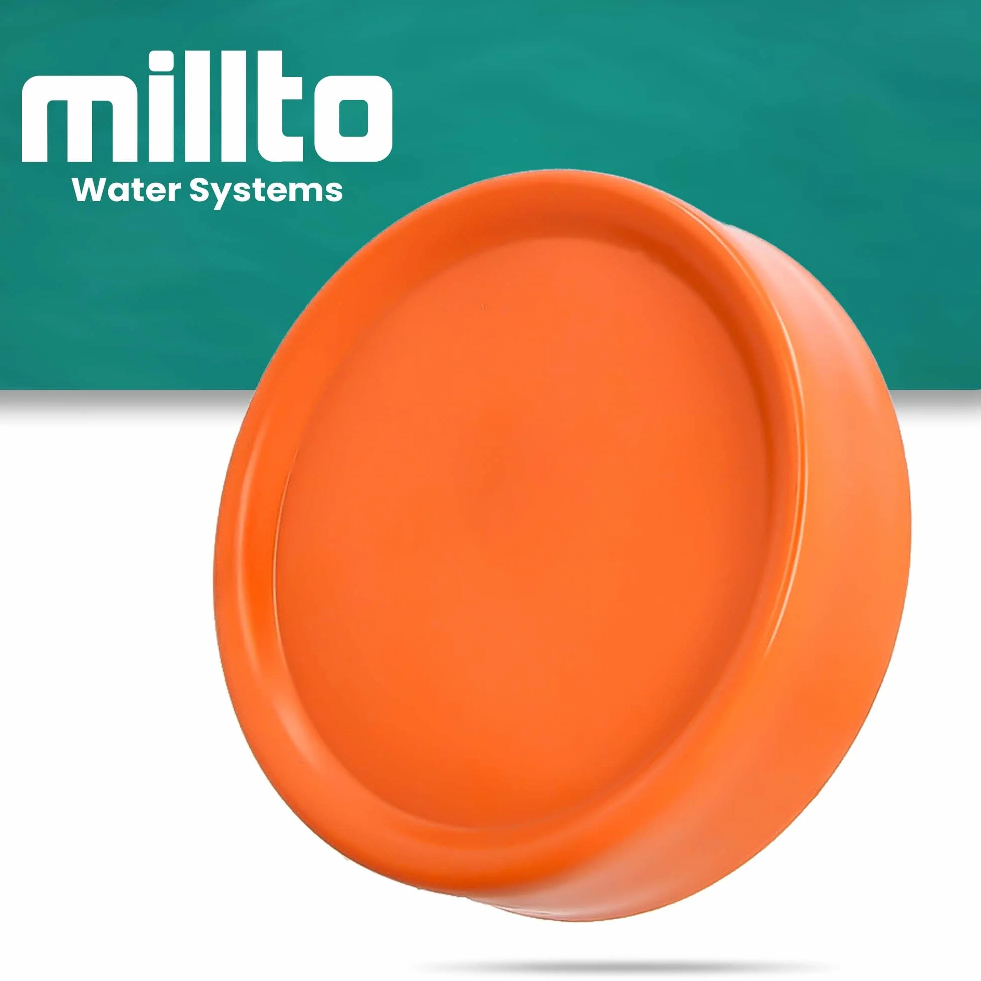 Millto™ Zaślepka Kanalizacyjna Korek Zaślepiający Zakończenie Rury 110 mm Pomarańczowa Zaślepka Do Rur Polipropylen Korek Zaślepiający Z Atestem Do Rur Kanalizacyjnych