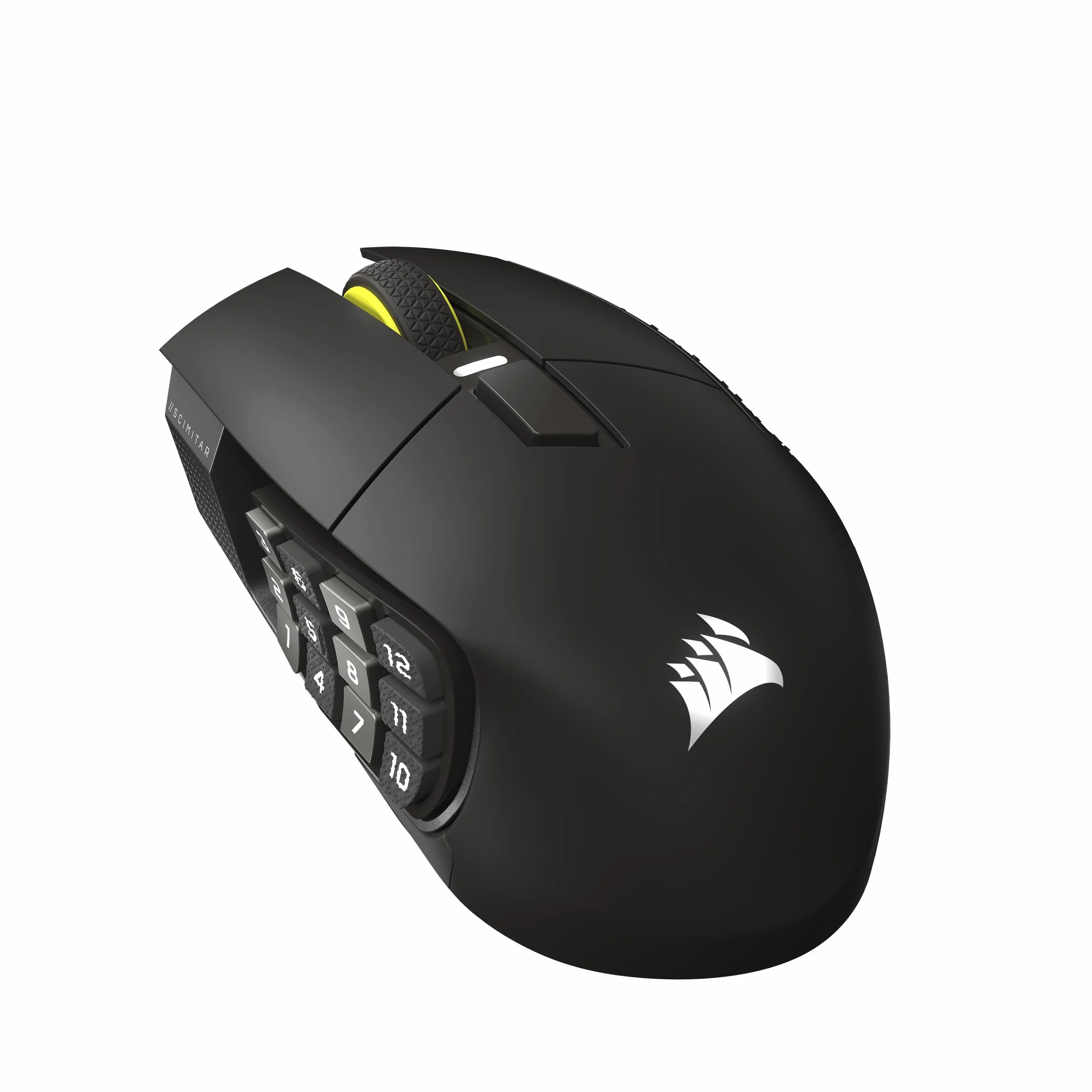 Corsair SCIMITAR ELITE WIRELESS SE MMO mysz do gier komputerowych – 33 000 DPI, 16 programowalnych przycisków, suwak klawiszy, Elgato Virtual Stream Deck, sondowanie 1000 Hz, bateria do 150 godzin | 33 000 DPI, 16 programowalnych przycisków, suwak klawisz