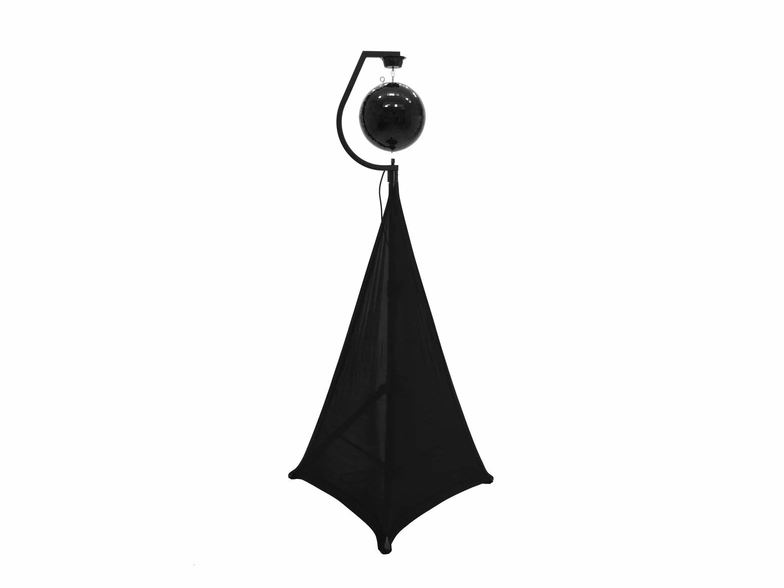 EUROLITE Kula lustrzana 30 cm czarna