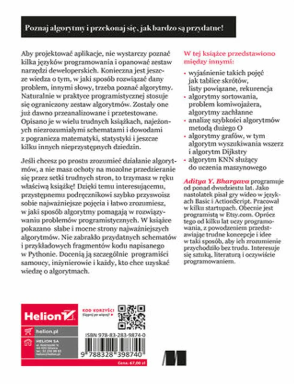Algorytmy. Ilustrowany przewodnik