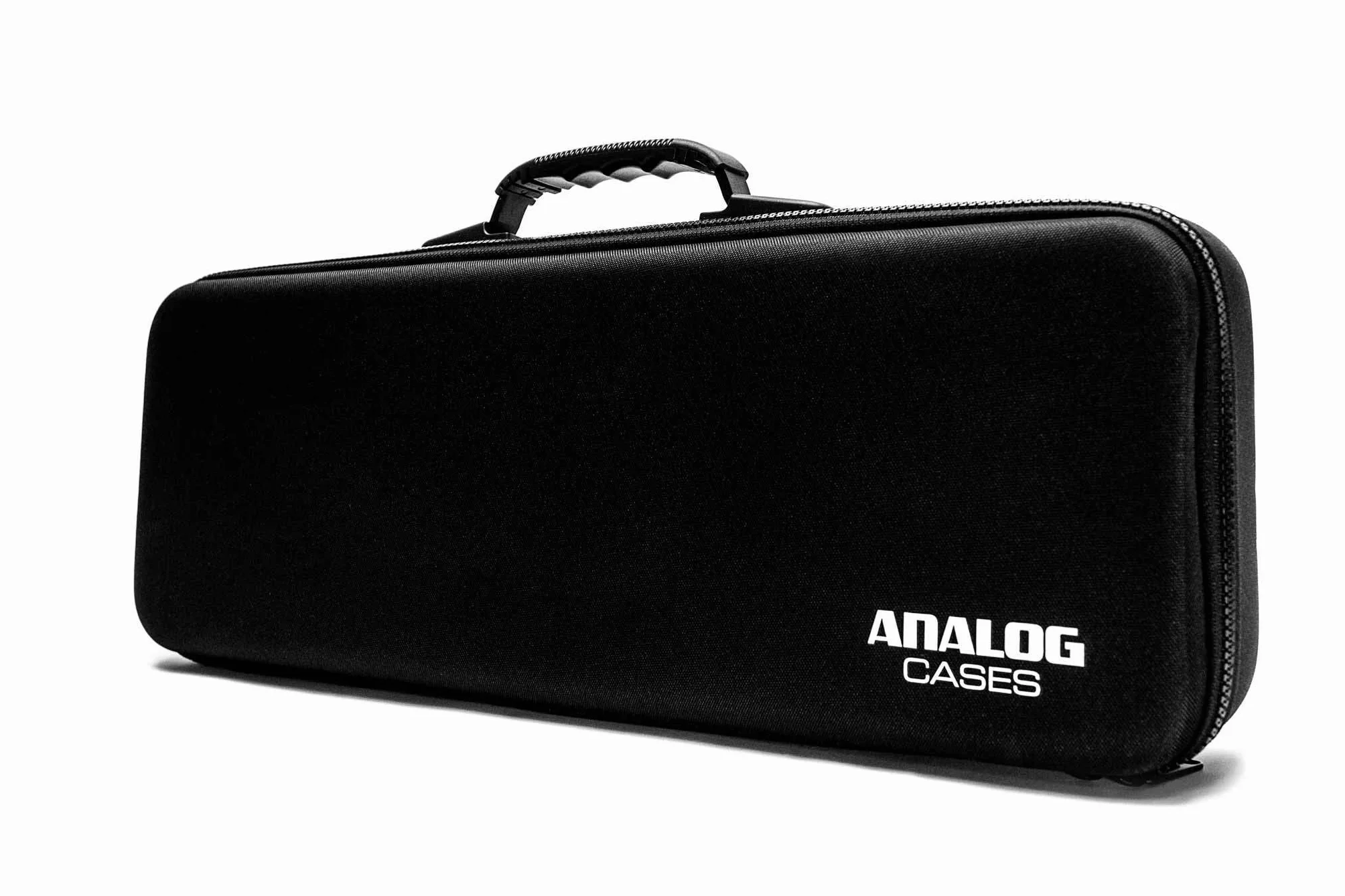 Analog Cases PULSE Case do Arturia KeyStep Pro lub porównywalnych syntezatorów (futerał transportowy z wytrzymałego, profilowanego tworzywa EVA/nylonu, zintegrowana torba z siatki), czarny.