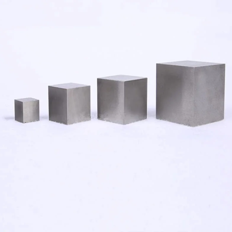 Kostka wolframowa odpowiednia do maszyn i przemysłu budowlanego wysokiej czystości wolframowa metalowa kostka blokowa 5mm 10mm 15mm 20mm 25mm 30mm 1pc (Size : 10x10x10mm)