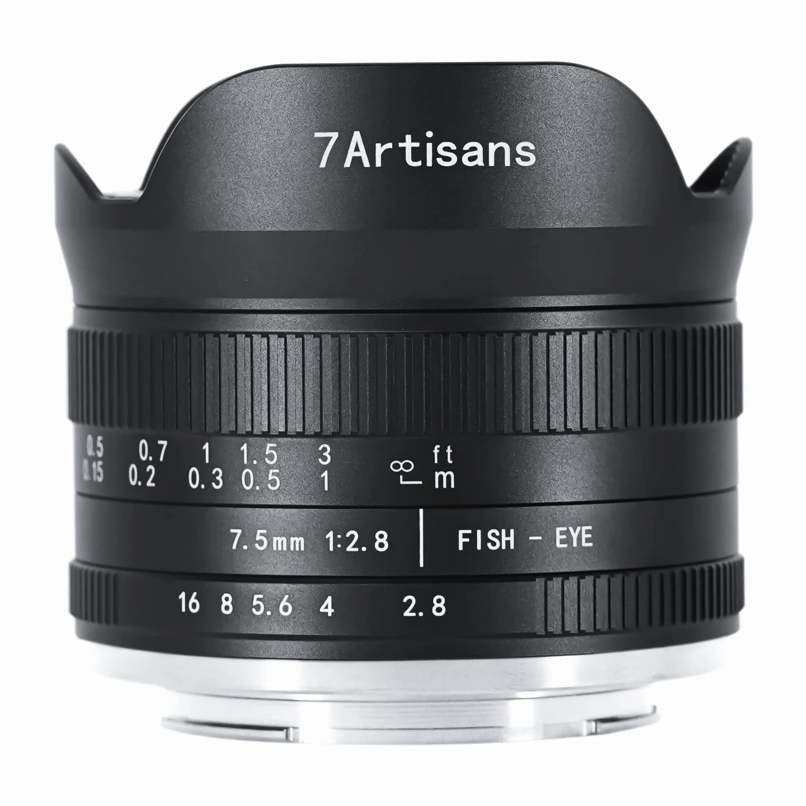 7artisans 7,5 mm f2,8 Mark II APS-C Fisheye szerokokątny ręczny stały obiektyw do Panasonic Micro 4/3 MFT bezlusterkowa kamera G1 G2 G3 G5 G6 G7 GF1 GF2 GX1 GX7 GM1 GM5 GH1 GH4 GH5
