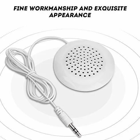 Brrnoo Przenośny głośnik DIY poduszka głośnik, mini głośnik stereo 3,5 mm mini głośnik stereo do telefonu MP3 CD