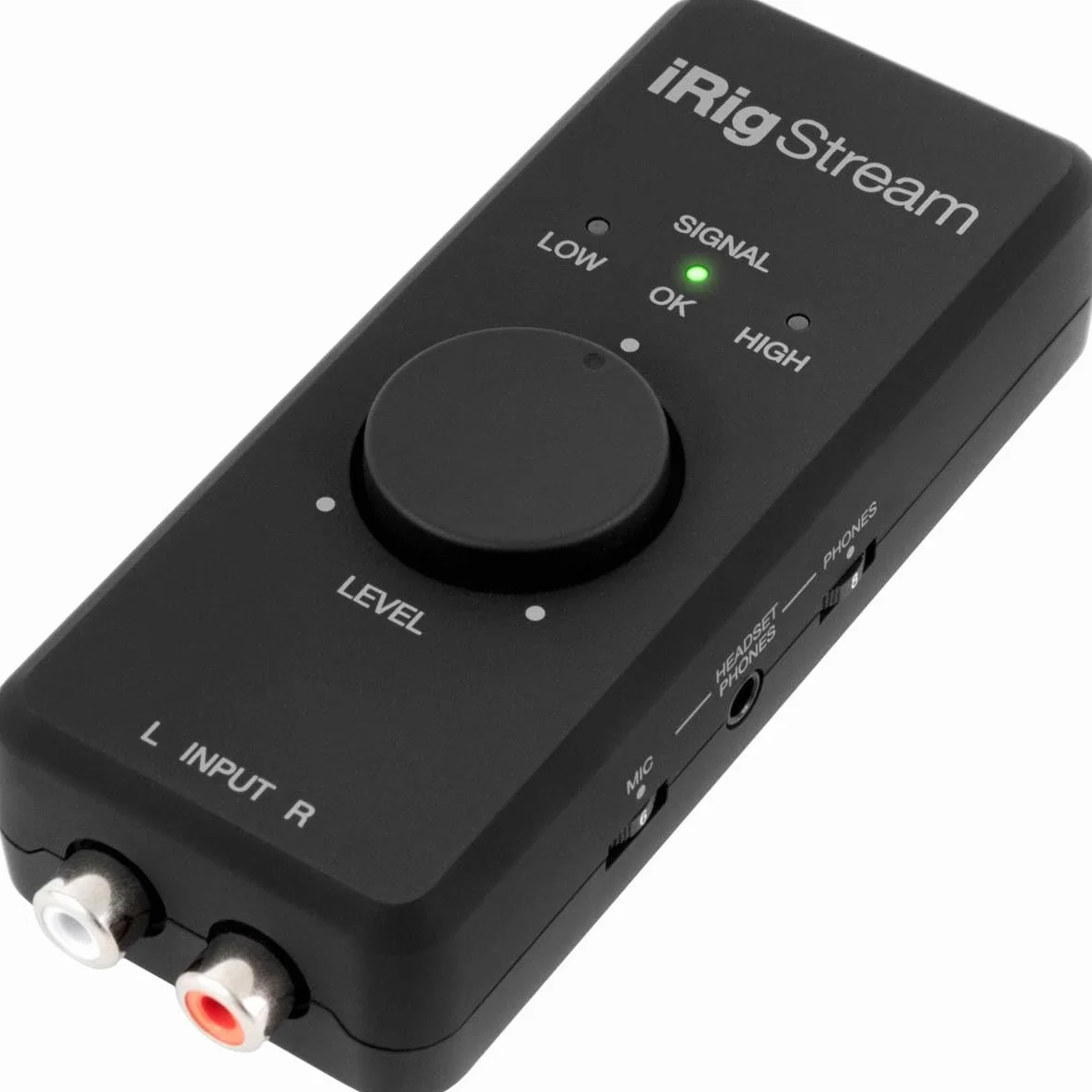 Ik Multimedia Irig Stream Interfejs Audio, Czarny, 10,41 x 2,92 x 3,18 cm