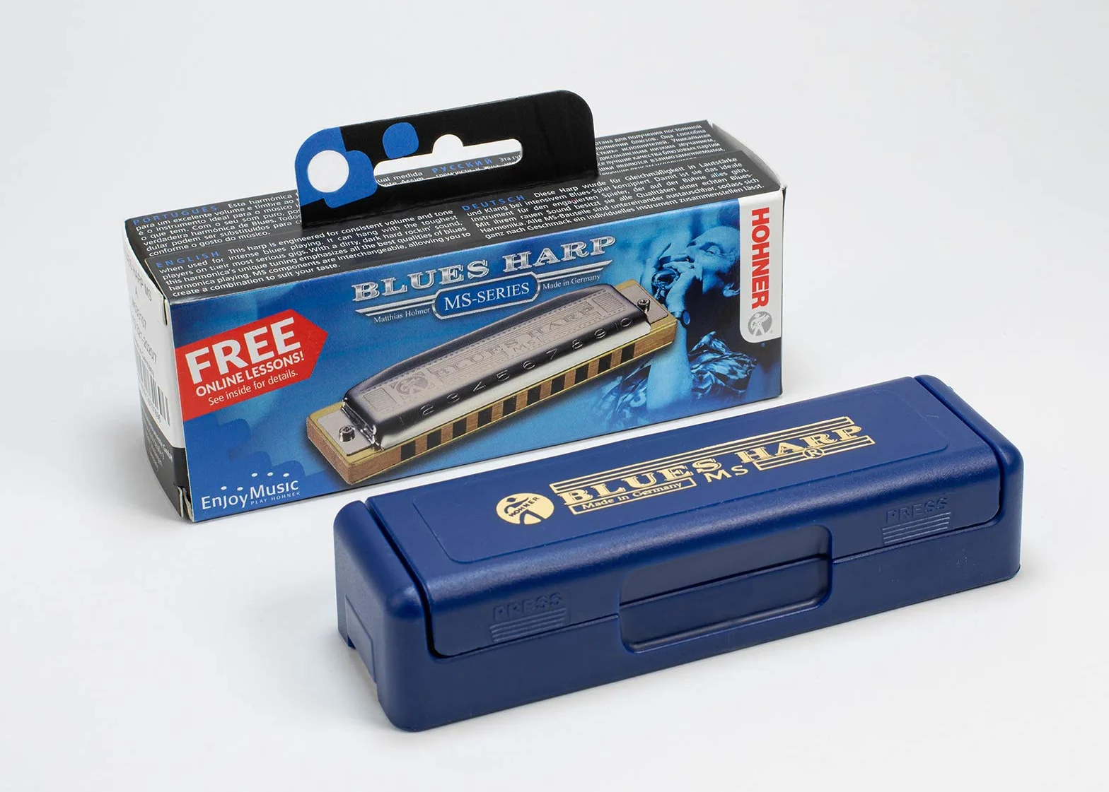 HOHNER Harmonijka ustna, Blues Harp MS, C