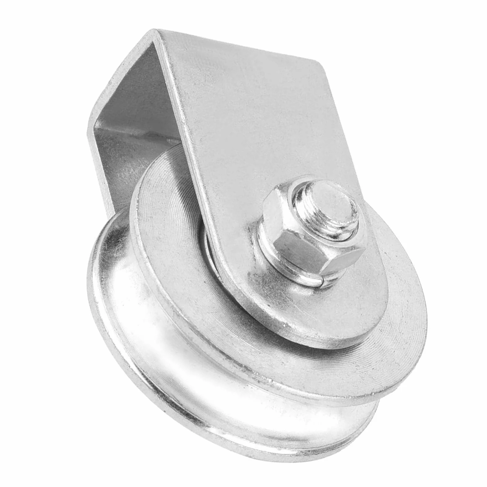 Single Swivel Pulley Block,Flaschenzug 0,3 Tonnen Hubrad für Drahtseil(#02)