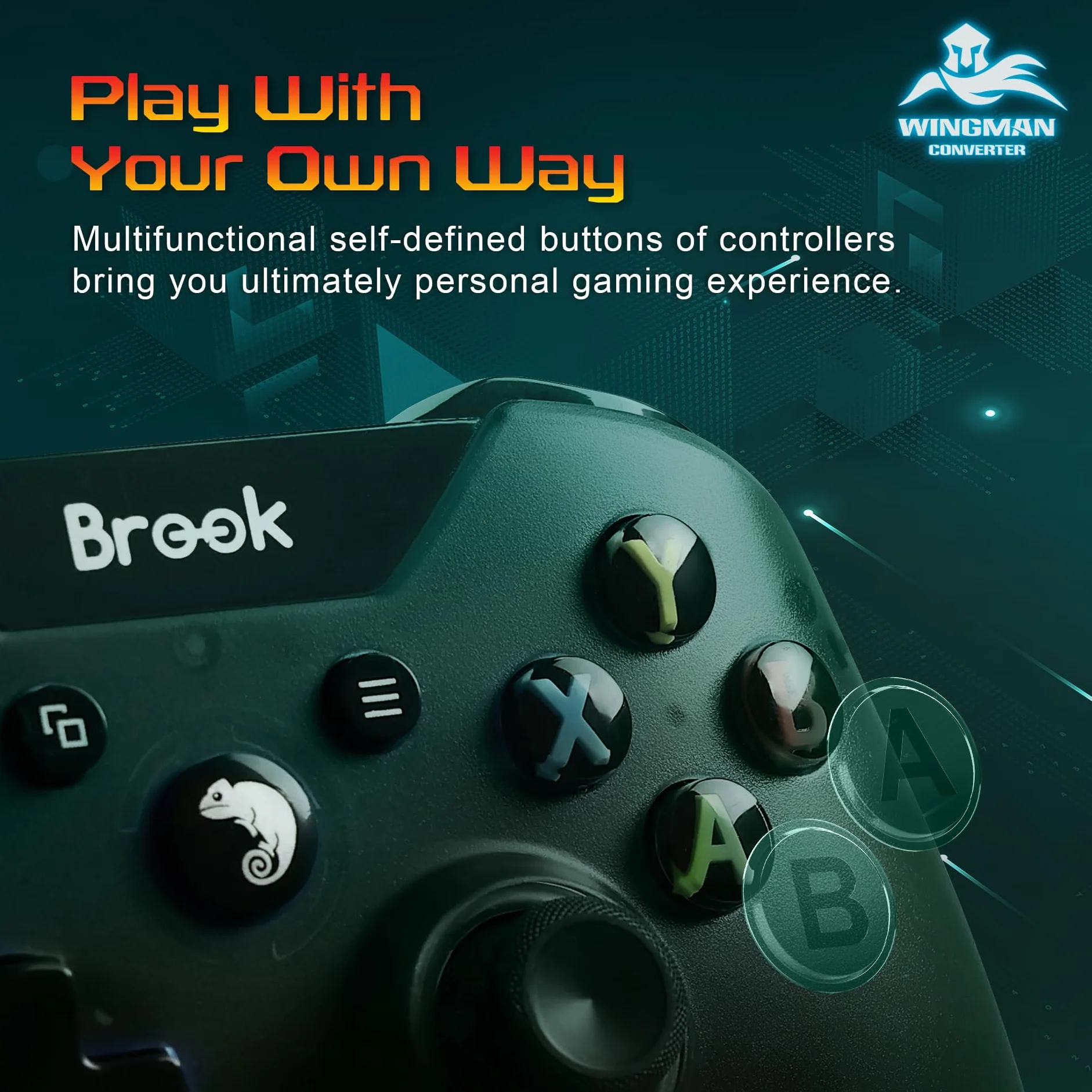Brook Wingman PS2 Converter – Bezprzewodowy adapter dla PS4/PS3 do PS2/PS1/Classic z brelokiem [Wersja Ekskluzywna]