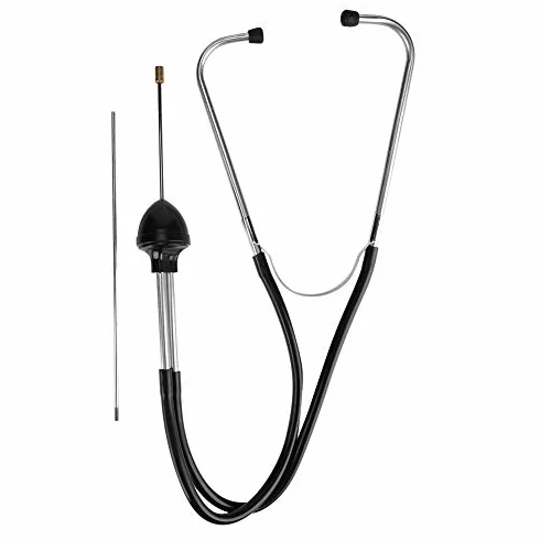 EVGATSAUTO Zestaw stetoskopów samochodowych, mechanika, stetoskop, tester silnika samochodowego, cylinder, stetoskop, narzędzie diagnostyczne, narzędzie słuchowe
