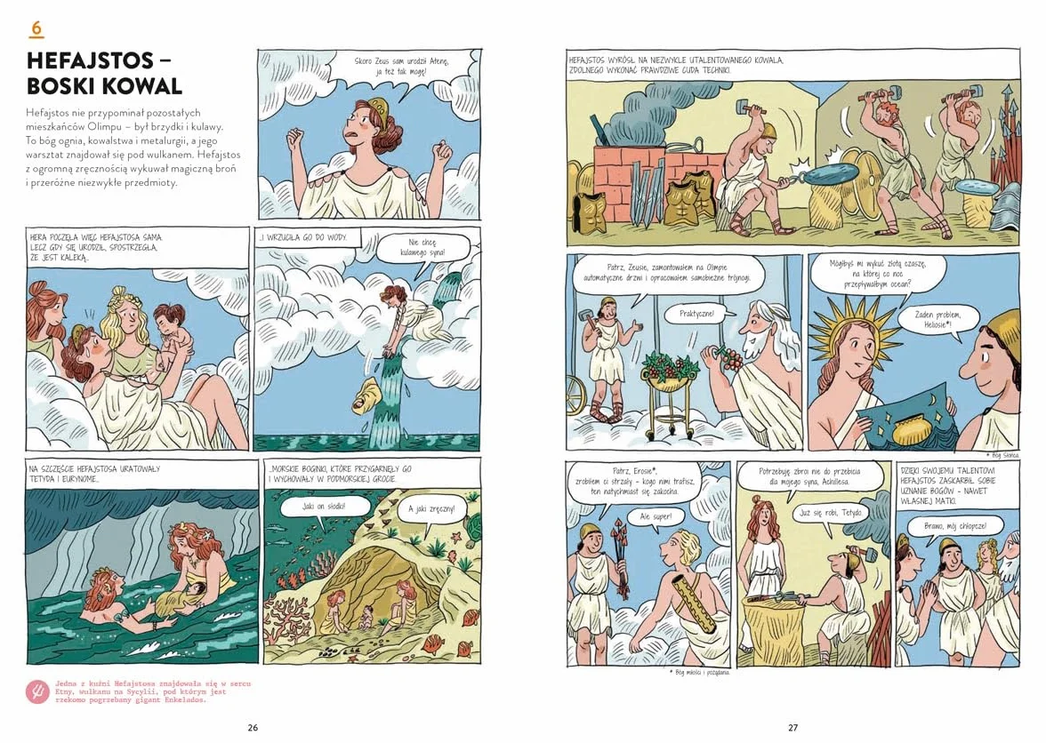 MITOLOGIA GREKÓW I RZYMIAN W KOMIKSIE