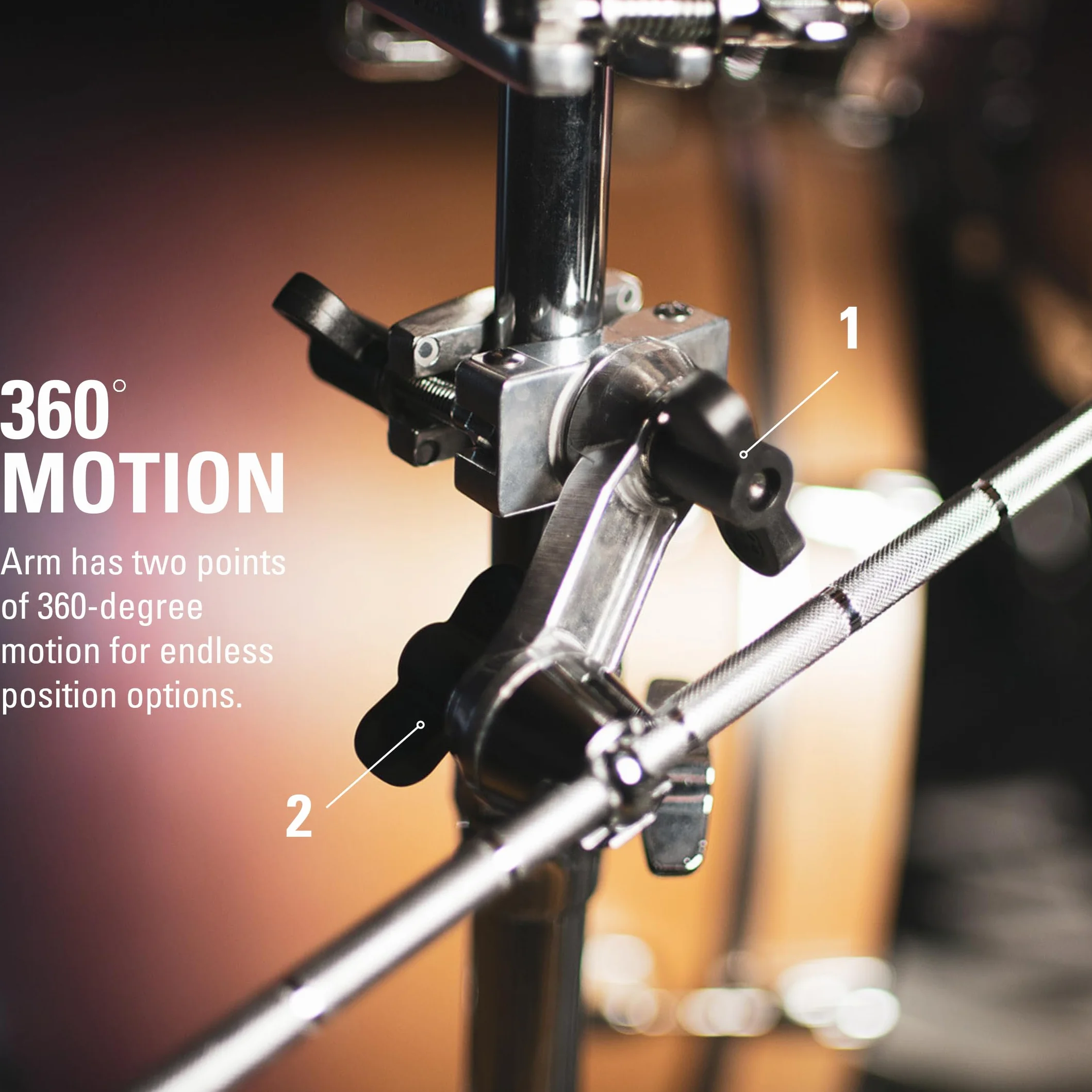 Meinl MXH X-Hat Auxiliary HiHat Arm - Uchwyt na talerz