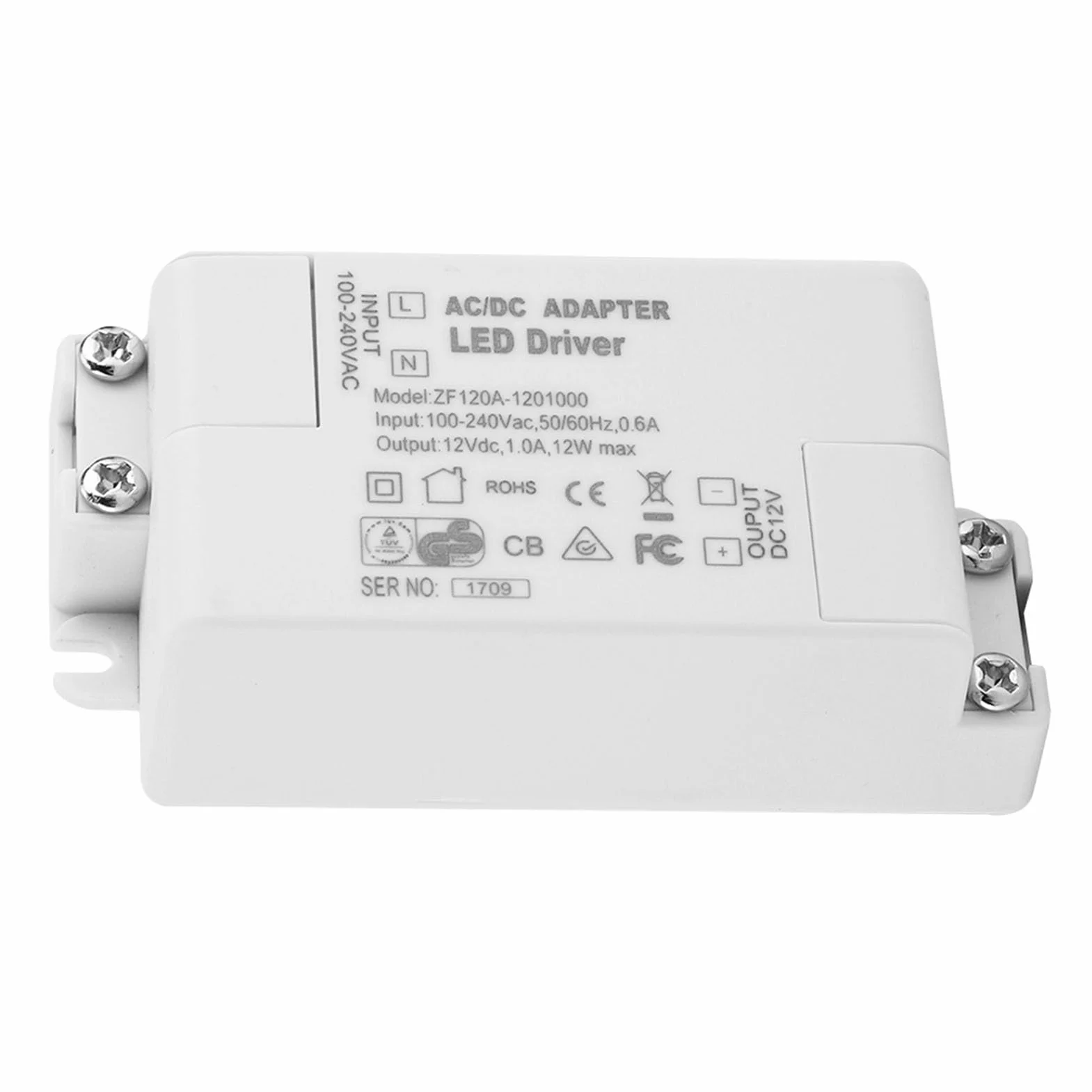 12W/24 W Opcjonalny Transformator Zasilacz Sterownika AC 100-240 V do DC 12V Elektryczny Kierowca LED Zasilnik LED, Kierowca LED, do LED Paspe Lights Użycie Domu (12W)