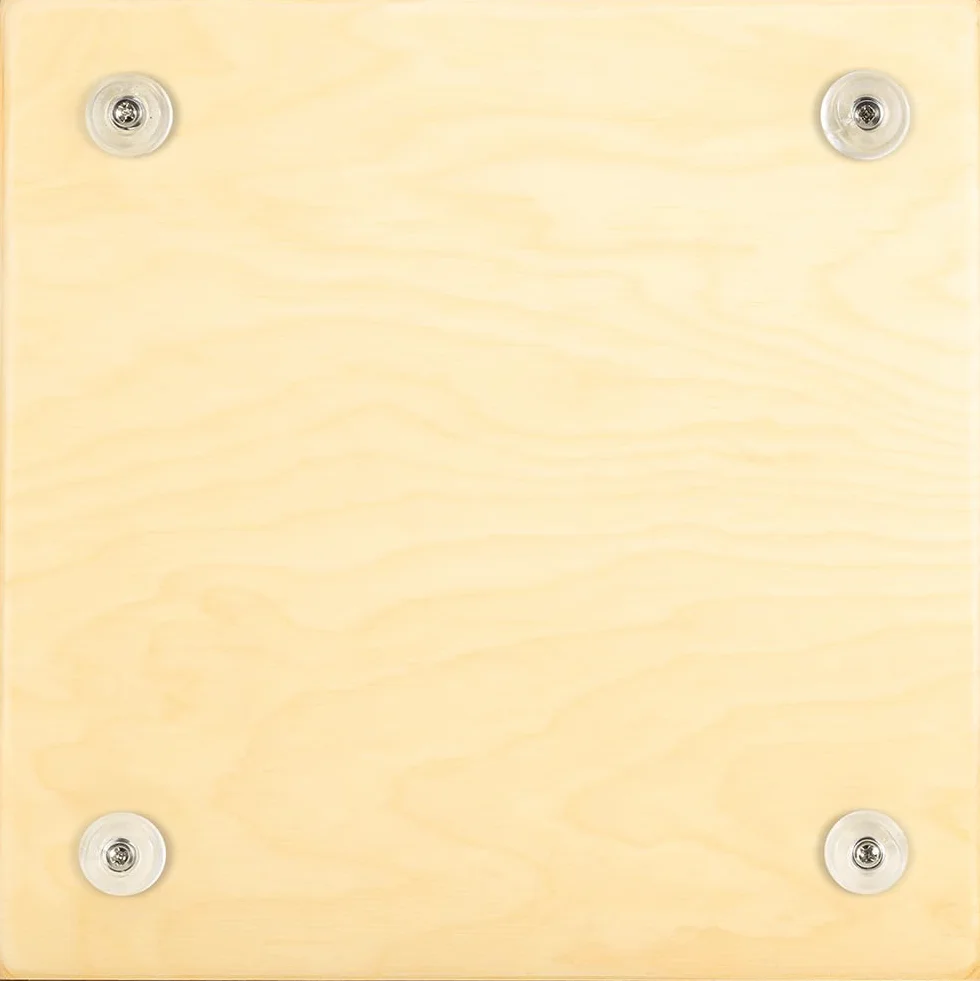 Meinl Percussion Snarecraft Cajon Instrument – Kompaktowy Cajon z Dwoma Sprężynami Werblowymi – Panel Przedni Almond Birch (SC80AB)