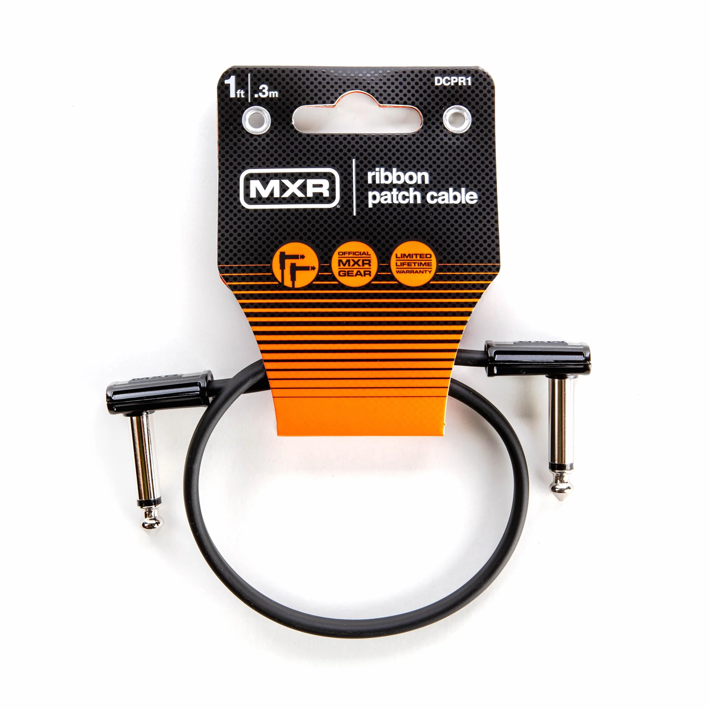 JIM DUNLOP MXR Kabel krosowy 0,3 m 1/4 cala kąt nachylenia DCPR1