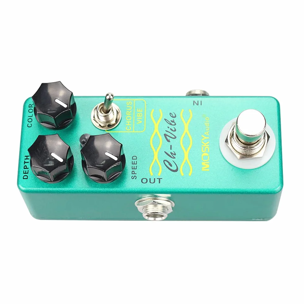 Mosky CH-VIBE - Chorus/Vibrato w stylu vintage, zielony