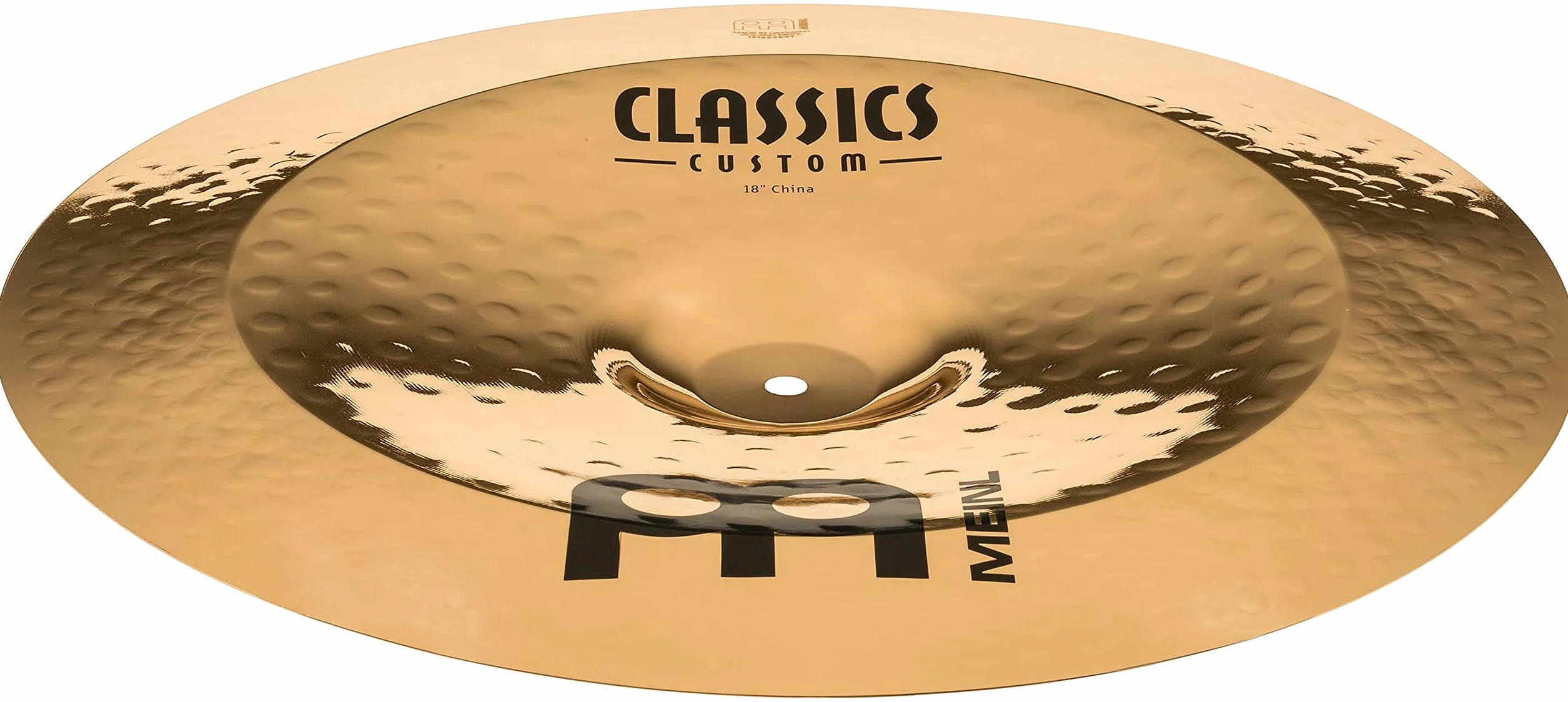 Meinl Cymbals CC18CH-B Classics Custom Serie 45,72 cm (18 cali) Chiny Brilliant Finish umywalka