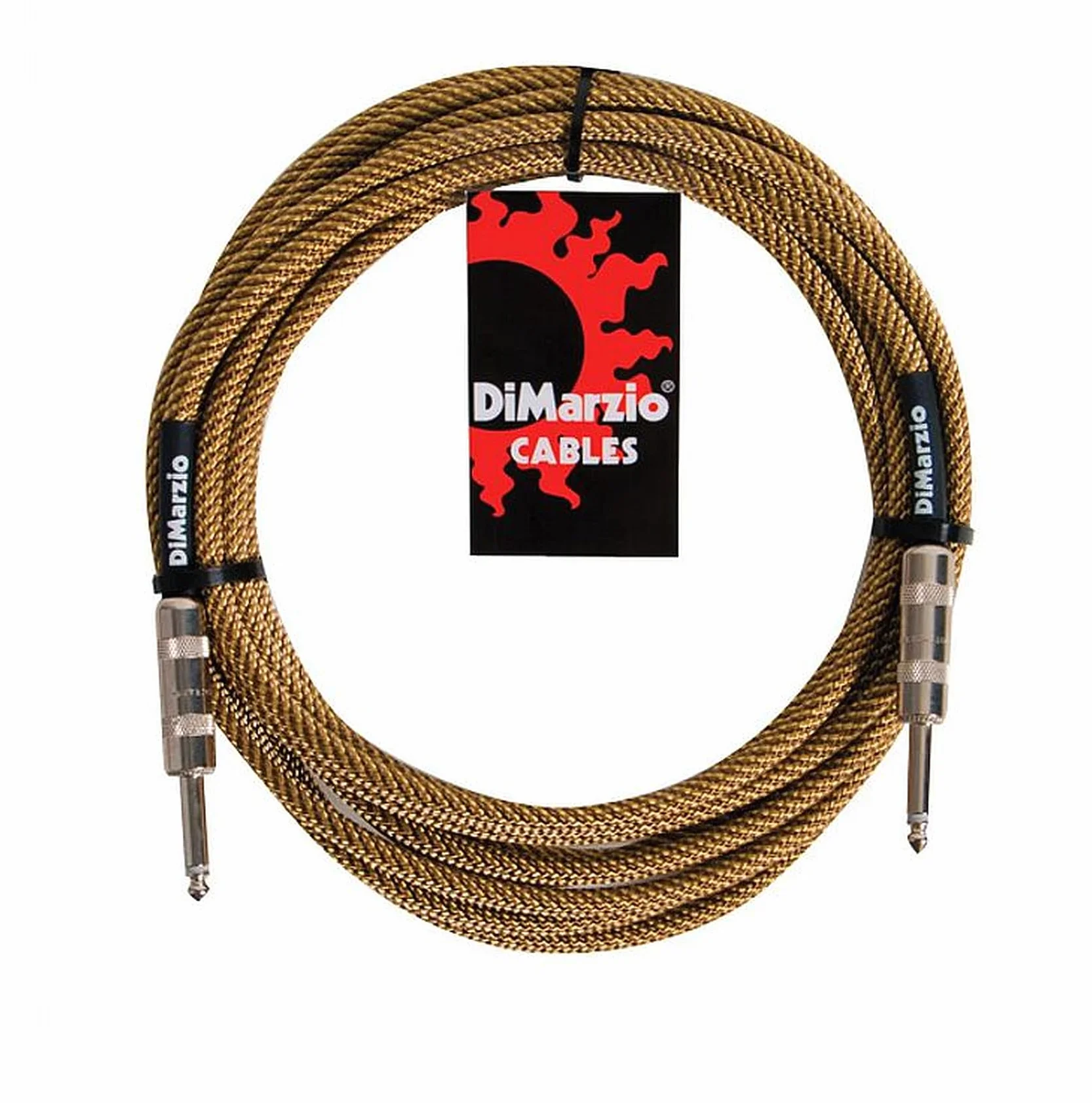 DiMarzio DEP1718-VT Kabel gitarowy 5,5 m Vintage tweed