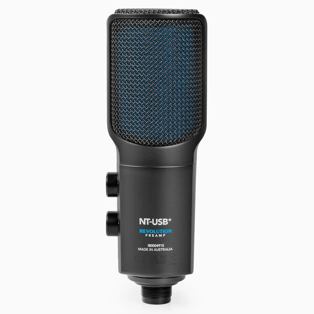 Mikrofon pojemnościowy USB RØDE NT-USB+ Plus + ramię przegubowe PSA1+ Plus czarny + ściereczka z mikrofibry keepdrum