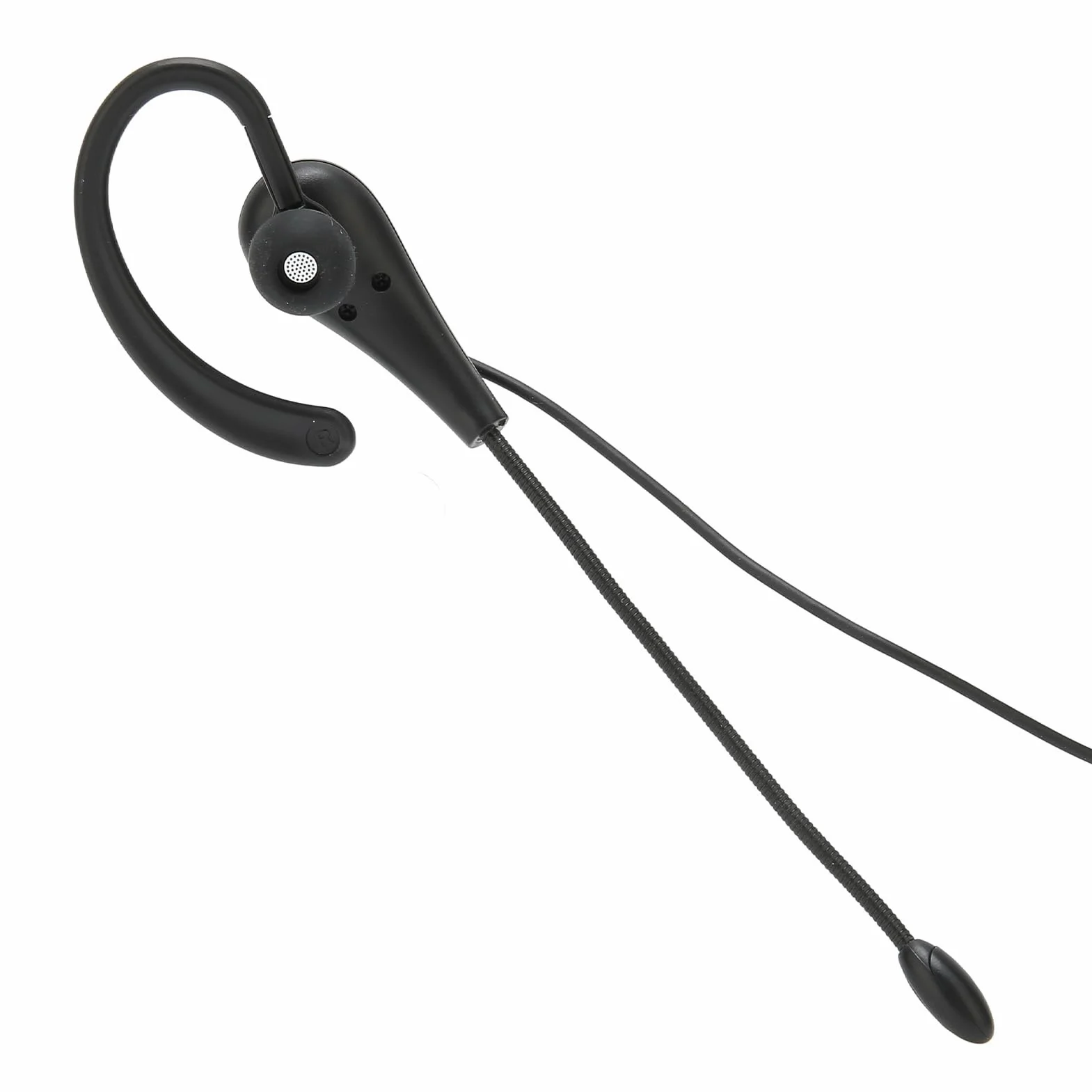 Zestaw Słuchawkowy do Call Center z Jednym Uchem i Gniazdem 3,5 Mm, Przeznaczony do Użytku w Obsłudze Klienta, Kompatybilny z Laptopami i Telefonami Komórkowymi Oraz Wyposażony w