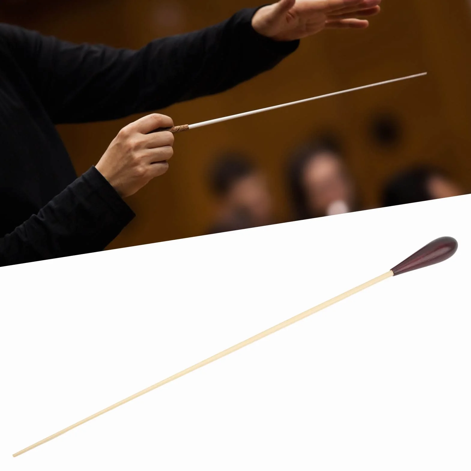 Baton Dyrygencki Orkiestra Professional Maple Handle z Drewnianą Skrzynką