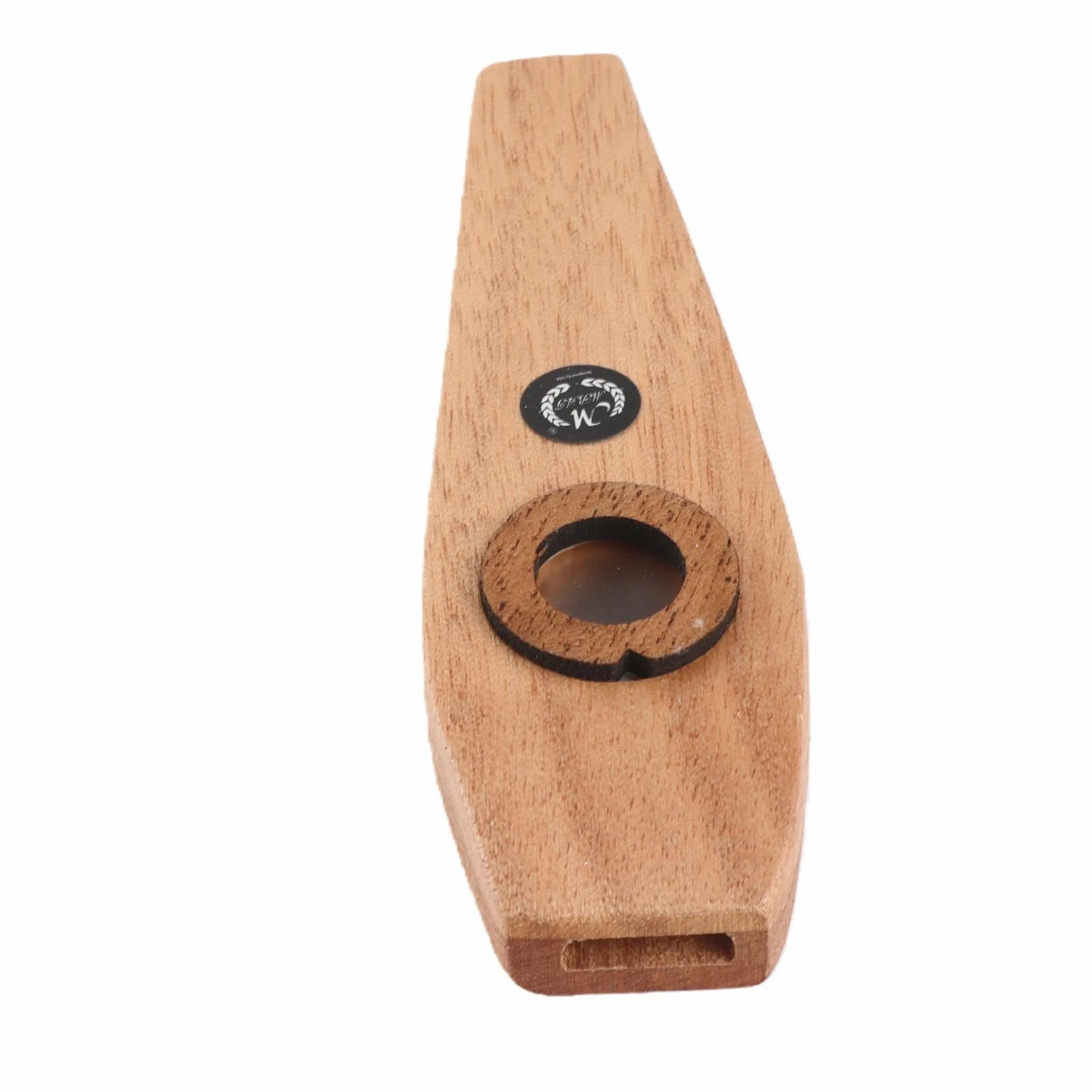 Drewniane Kazoo z 2 Fletami Membranowymi Instrument Muzyczny dla Początkujących