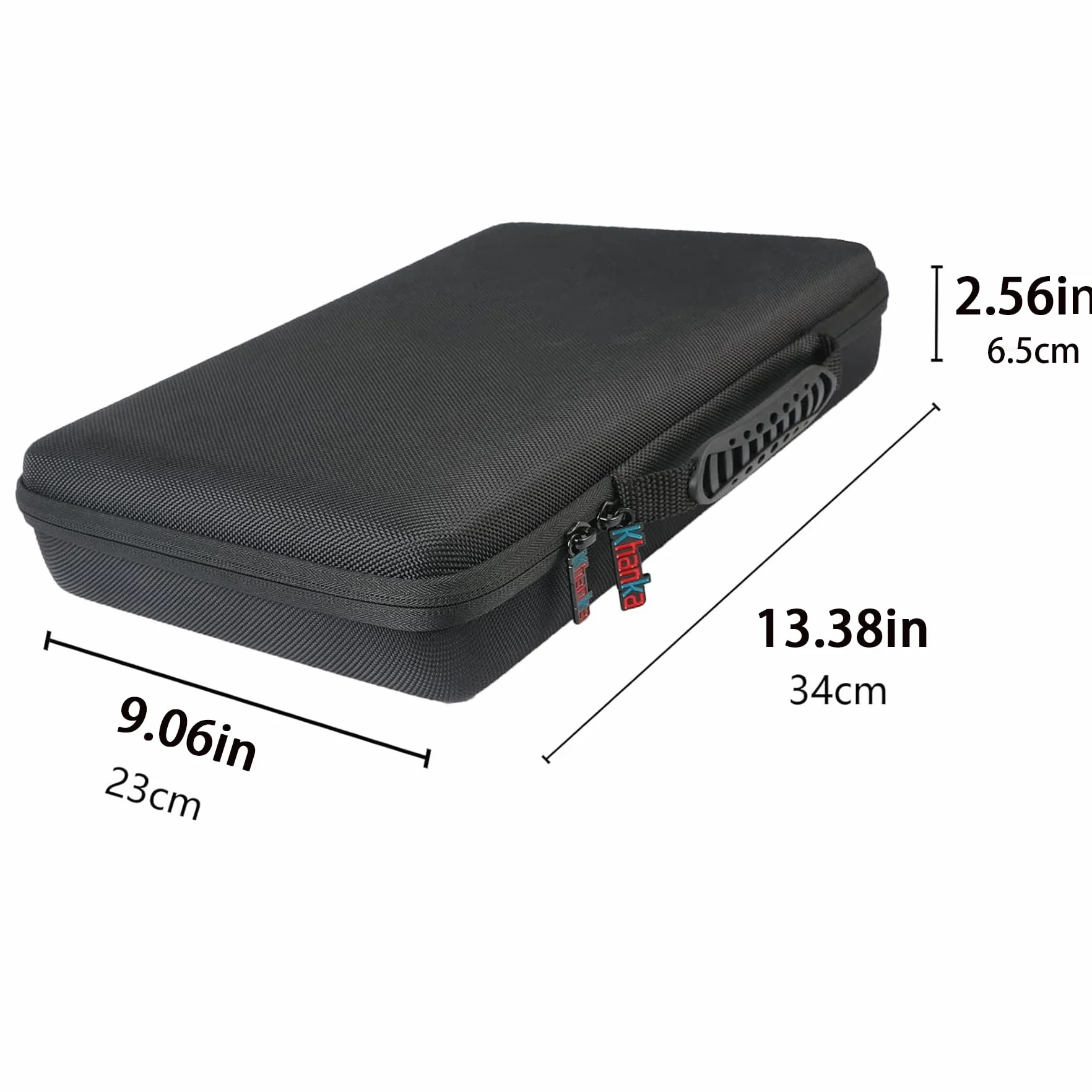 Khanka twarde etui podróżne do modelu AKAI Professional MPK Mini MK3 / MKII MK2 / MPK Mini Play, 25-klawiszowa klawiatura i kontroler USB MIDI, tylko etui, białe