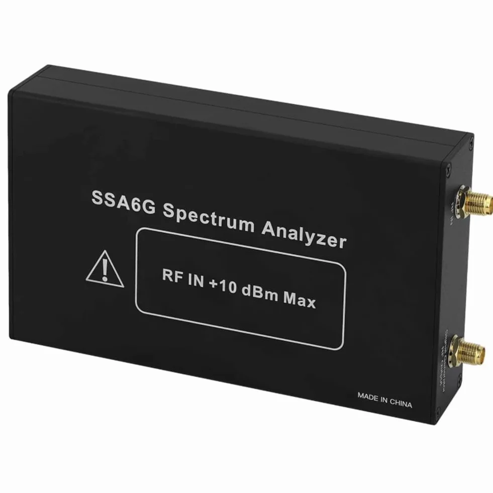 SSA6G 35 MHz-6200 MHz Analizator widma HF Multimetr HF Spectrum Explorer z ekranem dotykowym przenośny analizator panoramiczny