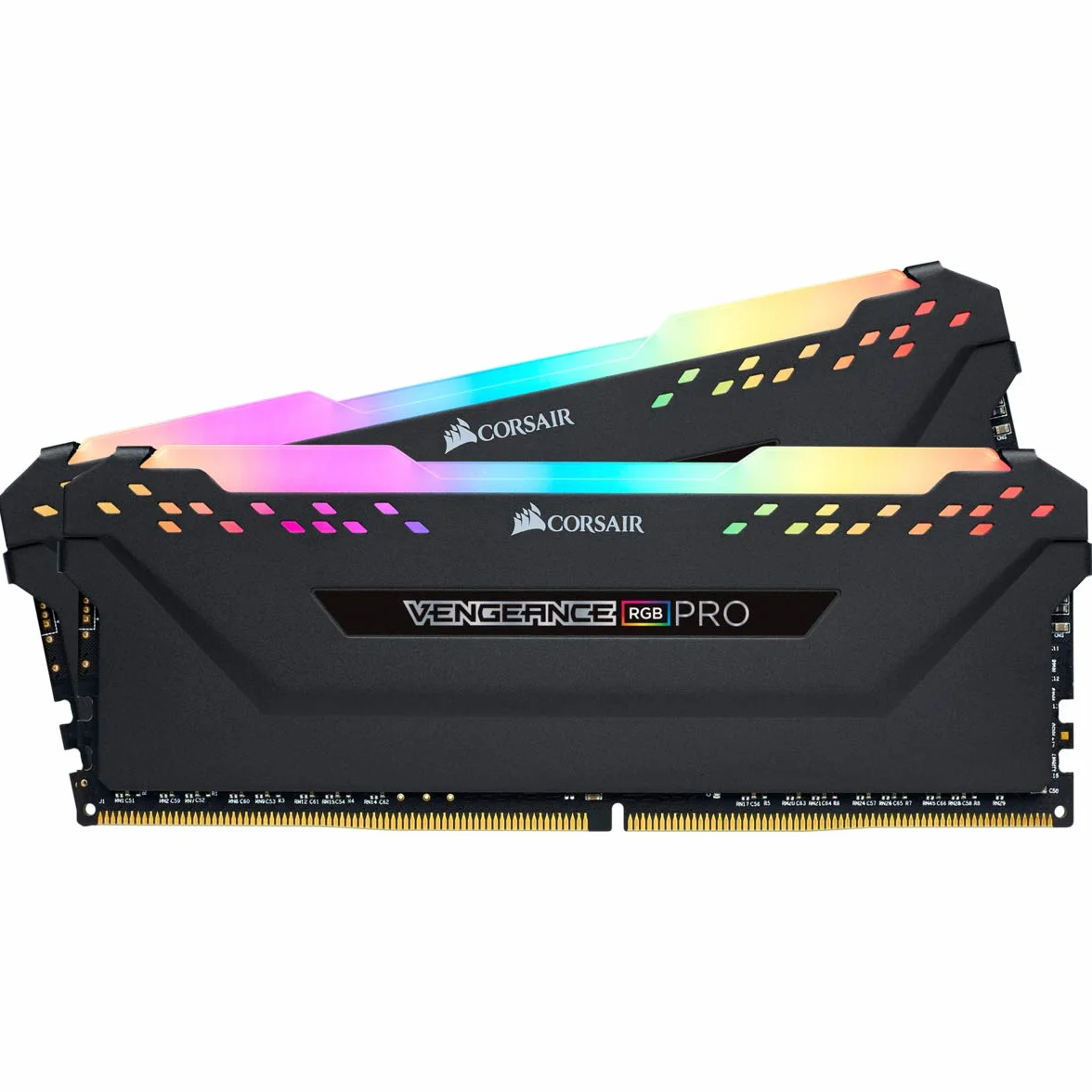 Corsair Vengeance RGB PRO 32GB (2x16GB) DDR4 do 3600MHz (PC4-28800) C18 AMD Optimized Memory – Black