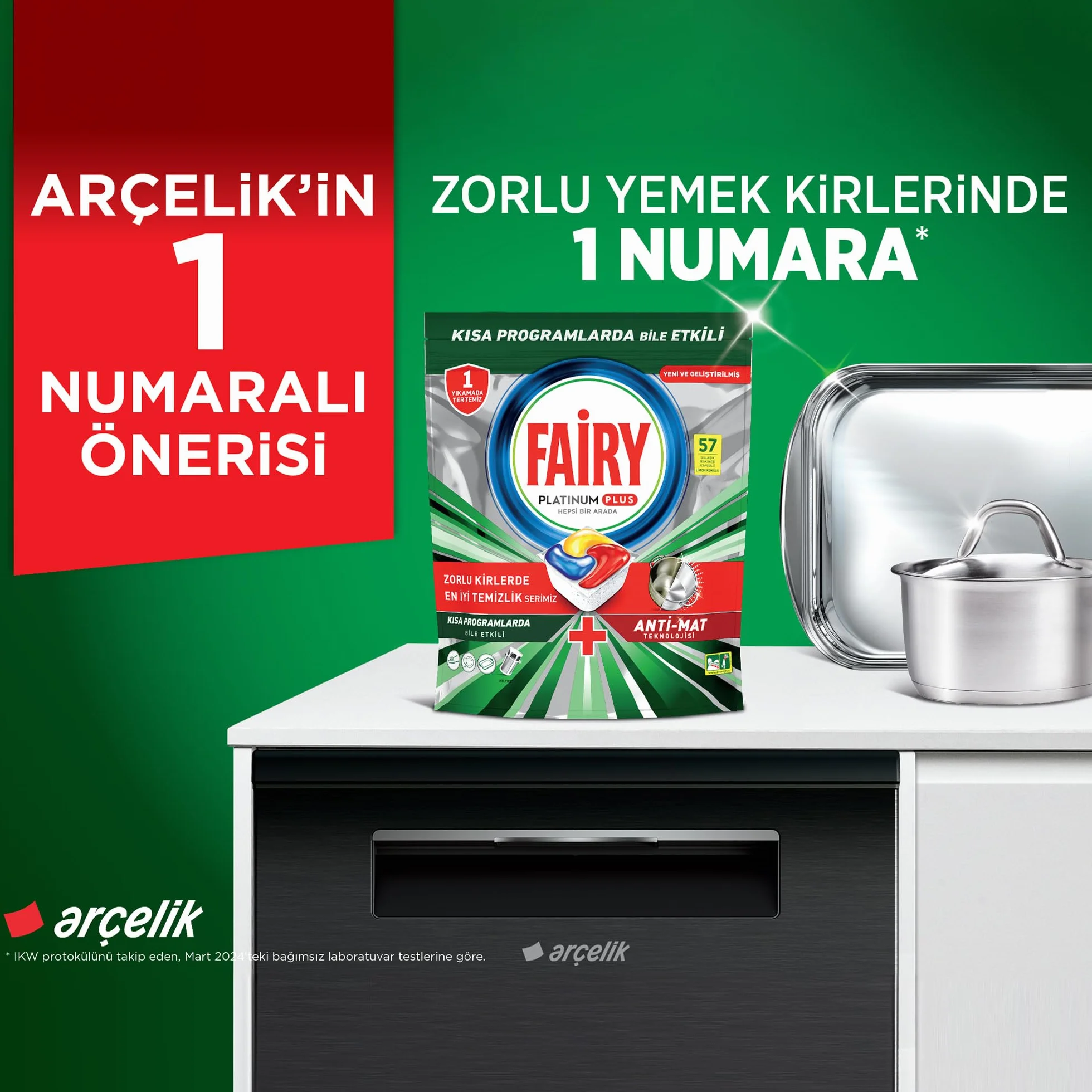 Fairy Platinum Plus, Kapsułki do zmywarki, All-in-One, Cytrynowe, 50 sztuk (2 x 25), Z funkcją nabłyszczania i ochroną szkła