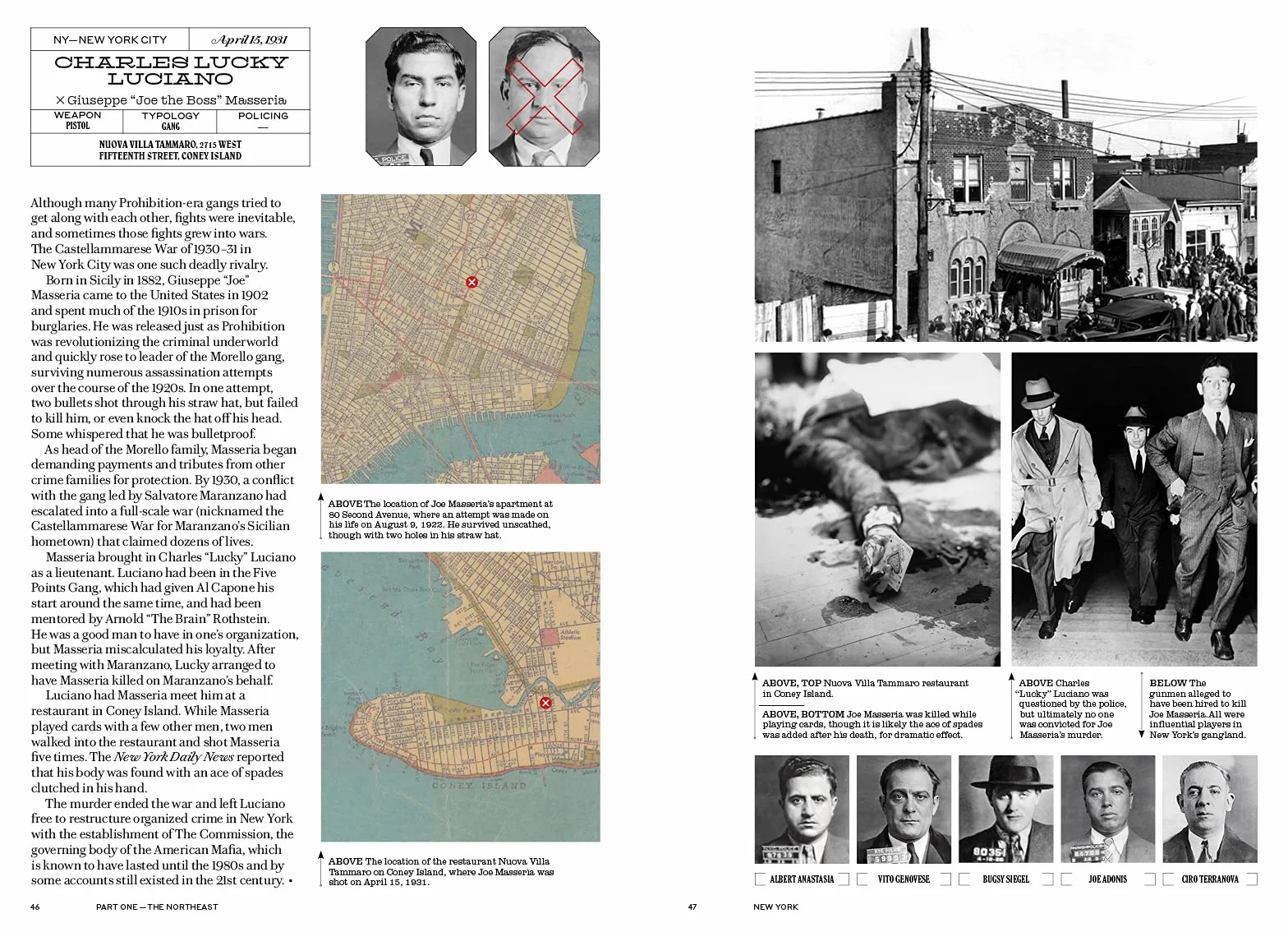 Murder Maps USA Crime Scenes Revisited, Bloodstains to Ballistics 1865-1939 /anglais