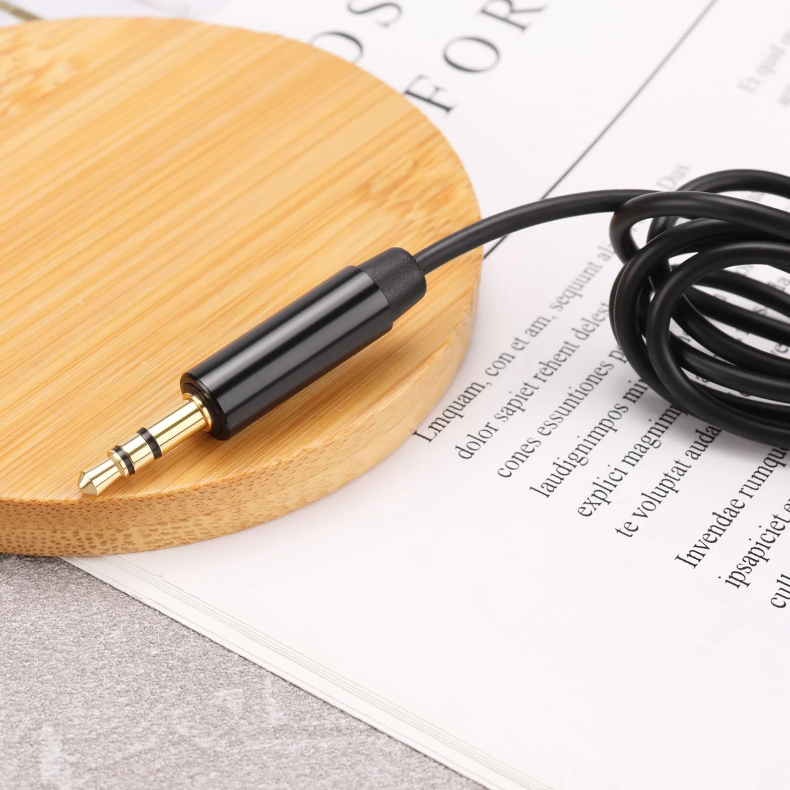 Mikrofon krawatowy wielokierunkowy 3,5 mm TRS do vlogowania, wywiadów, streamingu, wykładów, nadajników kompatybilny z Rode Wireless GO 2 / II