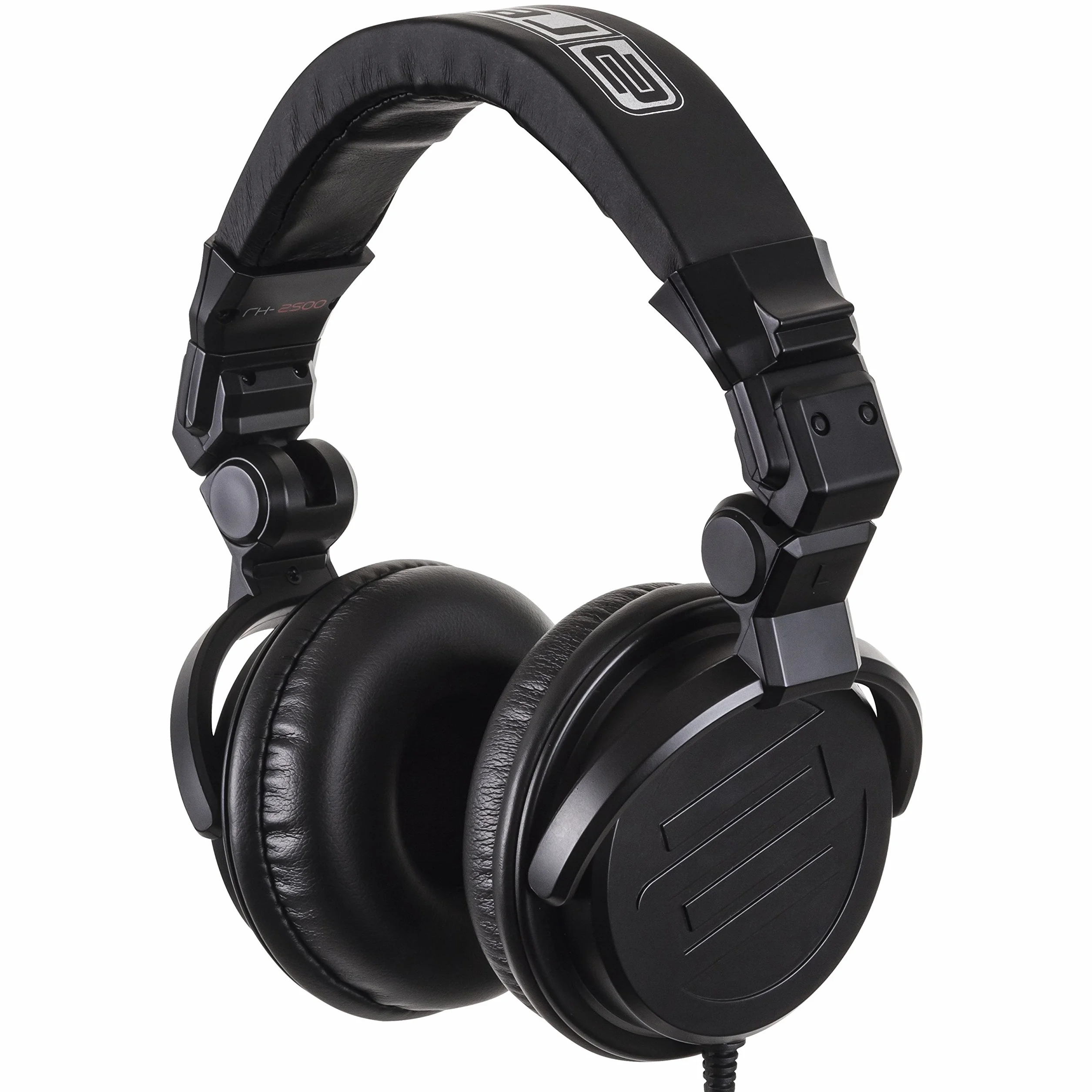 Reloop RH-2500 - Profesjonalne słuchawki DJ w konstrukcji obrotowej i składanej, doskonała jakość dźwięku dzięki kobaltowej kapsule o wysokiej skuteczności, precyzyjny bas