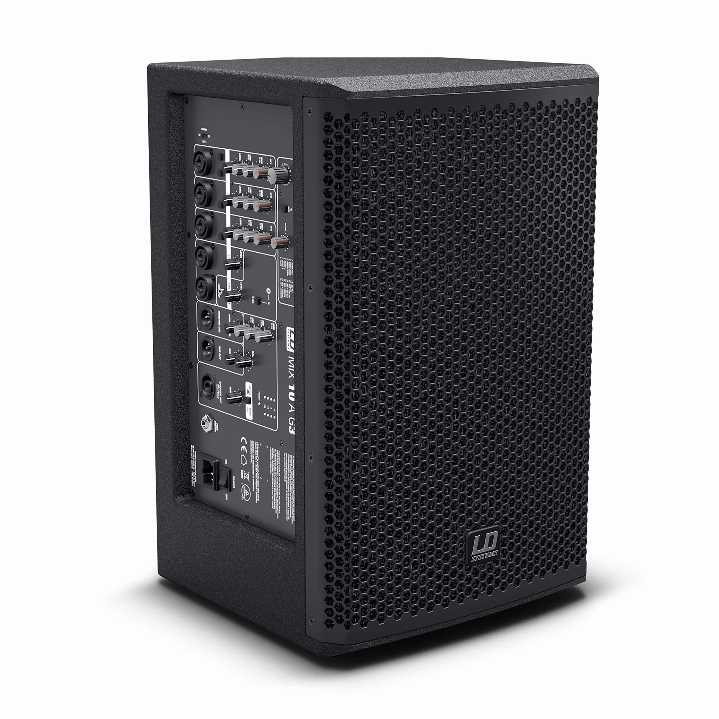 LD Systems MIX 10 A G3-2-drożny aktywny głośnik ze zintegrowanym 7-kanałowym mikserem