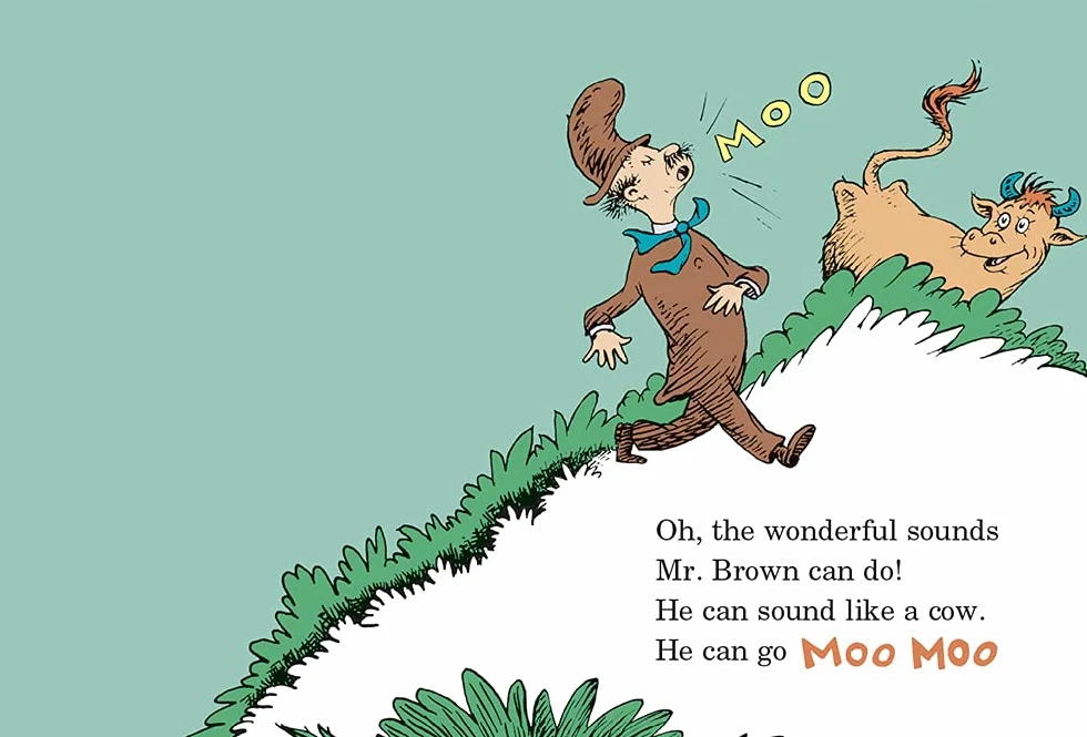 Mr. Brown Can Moo! Can You?: Dr. Seuss's Book of Wonderful Noises