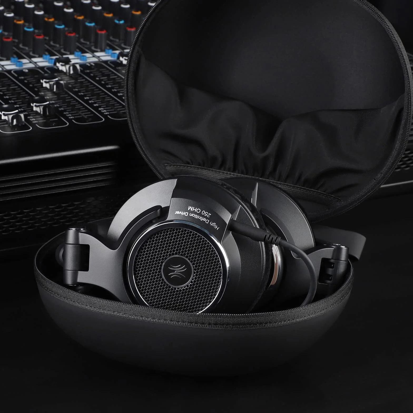OneOdio Monitor 80 Professional Open-Back Premium słuchawki nauszne, najwyższej precyzji dźwięku 10-40k Hz, 2 odłączane kable do masteringu, studyjnego i krytycznego słuchania