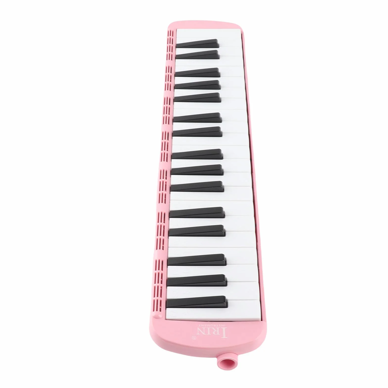 Melodica Klawiatura wiatrowa Instrument muzyczny 37 klawiszy dla miłośników muzyki Profesjonalny trening początkujący(różowy), instrument dęty,Narząd jamy ustnej