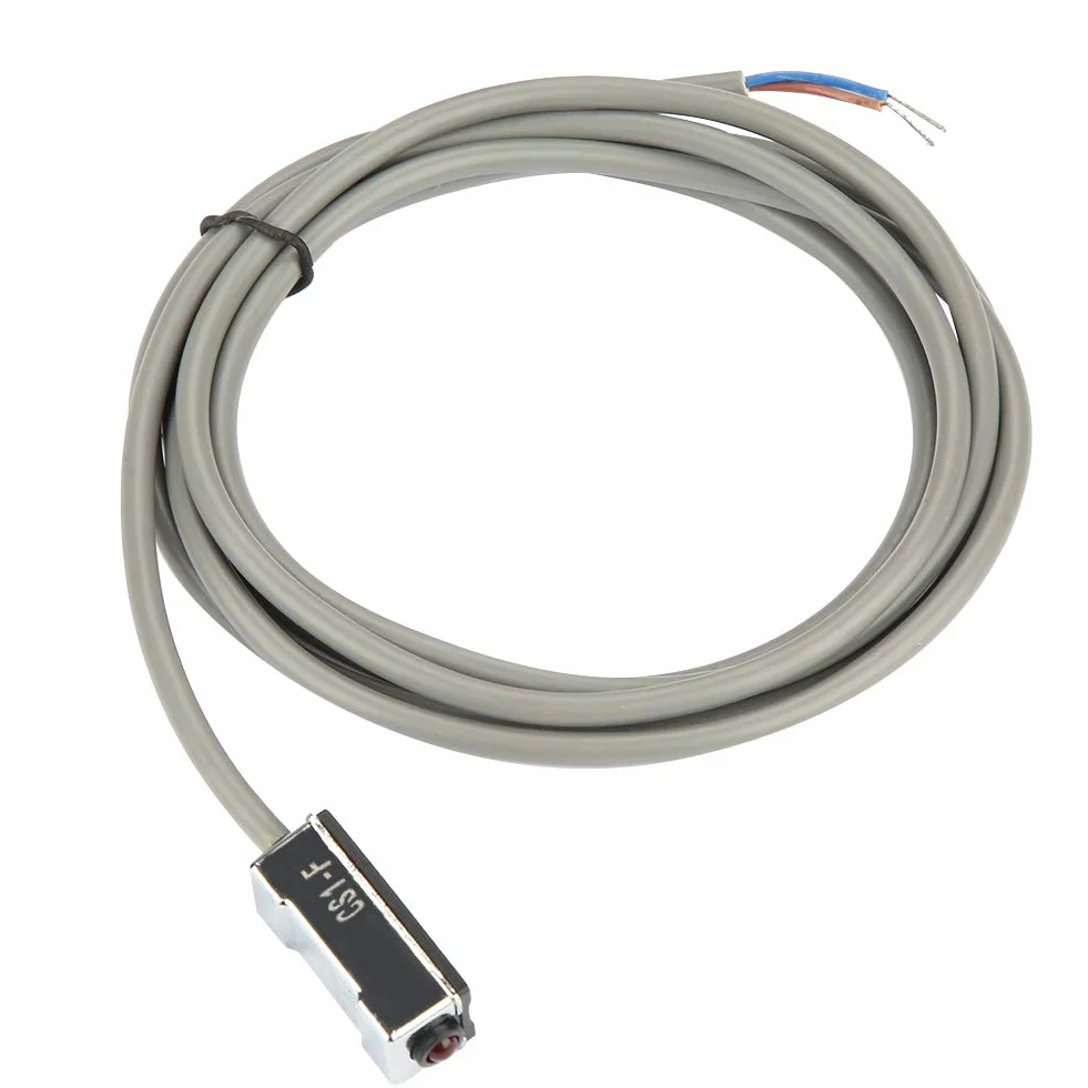 CS1-F Magnetic Air siłownik pneumatyczny przełącznik magnetyczny czujnik LED wyświetlacz DC 5 V - 240 V
