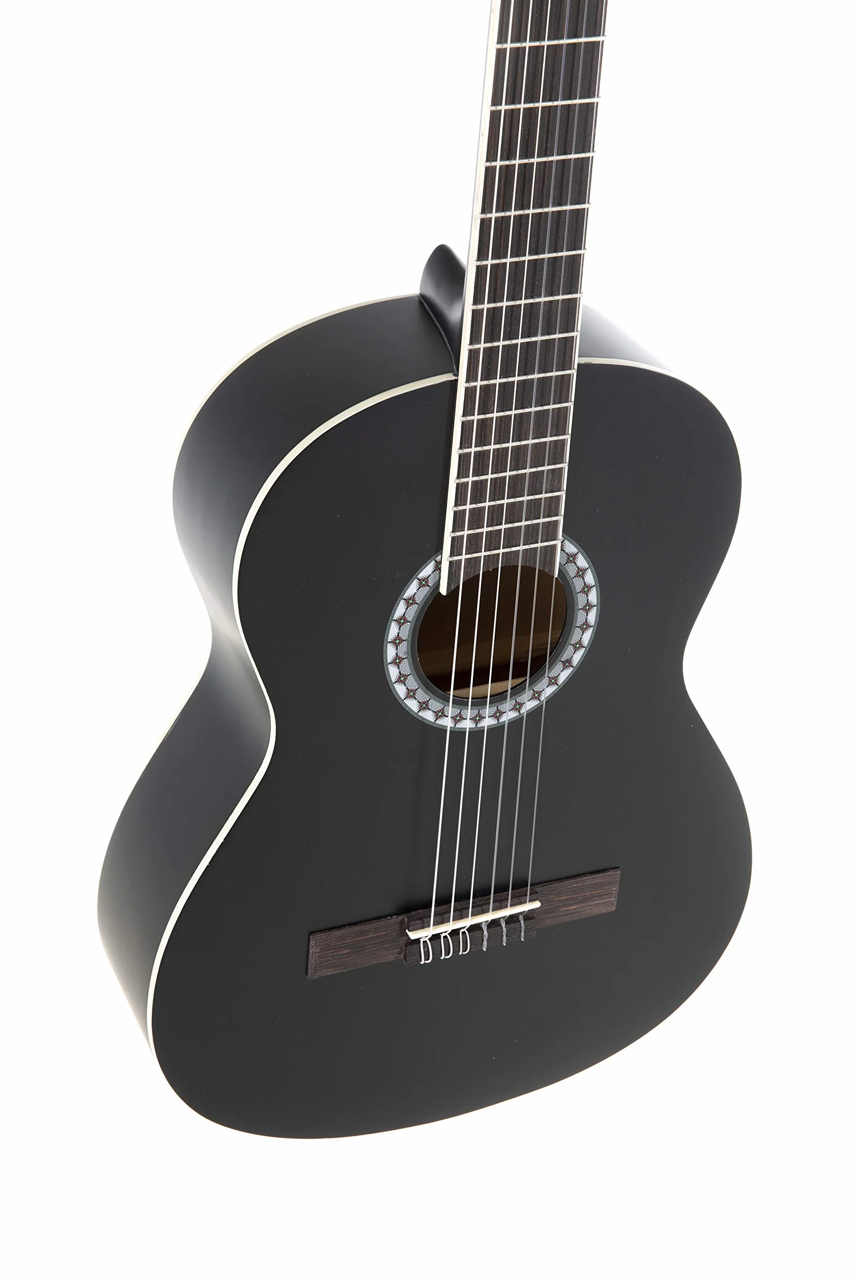 GEWA gitara klasyczna Basic 3/4, korpus lipa, podstrunnica drewno pakkaholz, chromowane maszynki, kolor czarny
