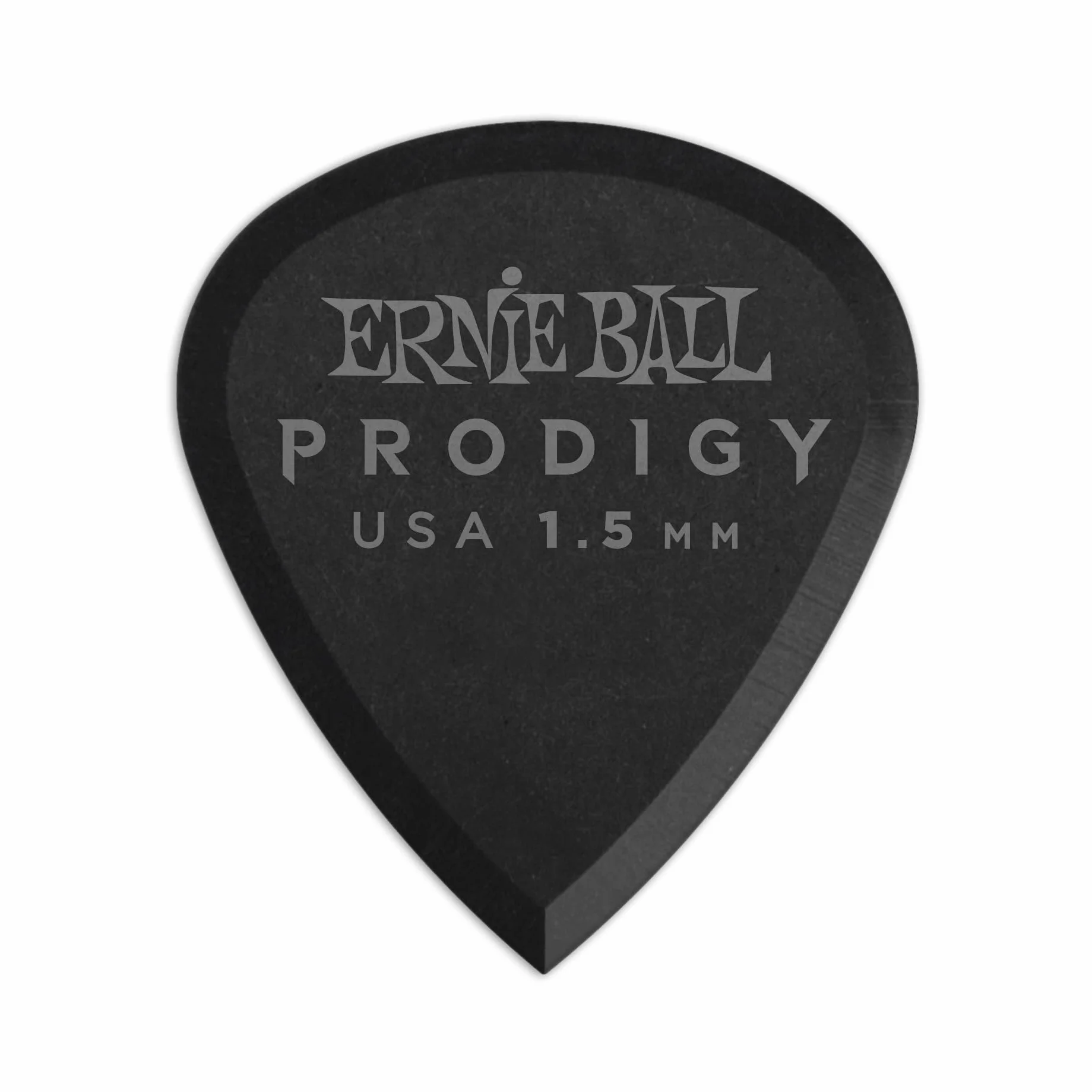 Ernie Ball P09200 Mini Prodigy Picks 1.5mm 6-Pack Grey