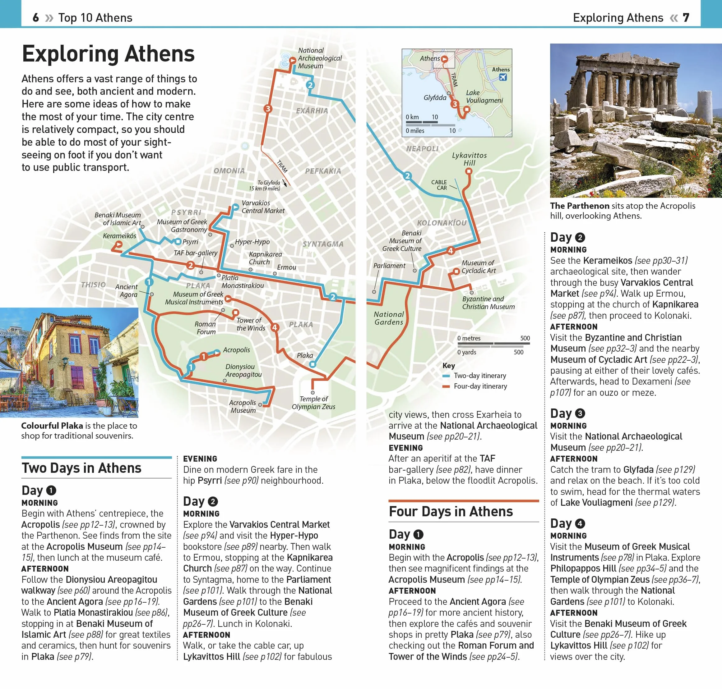 DK Top 10 Athens: Top 10 lists for your perfect trip, plus an all-weather folded map