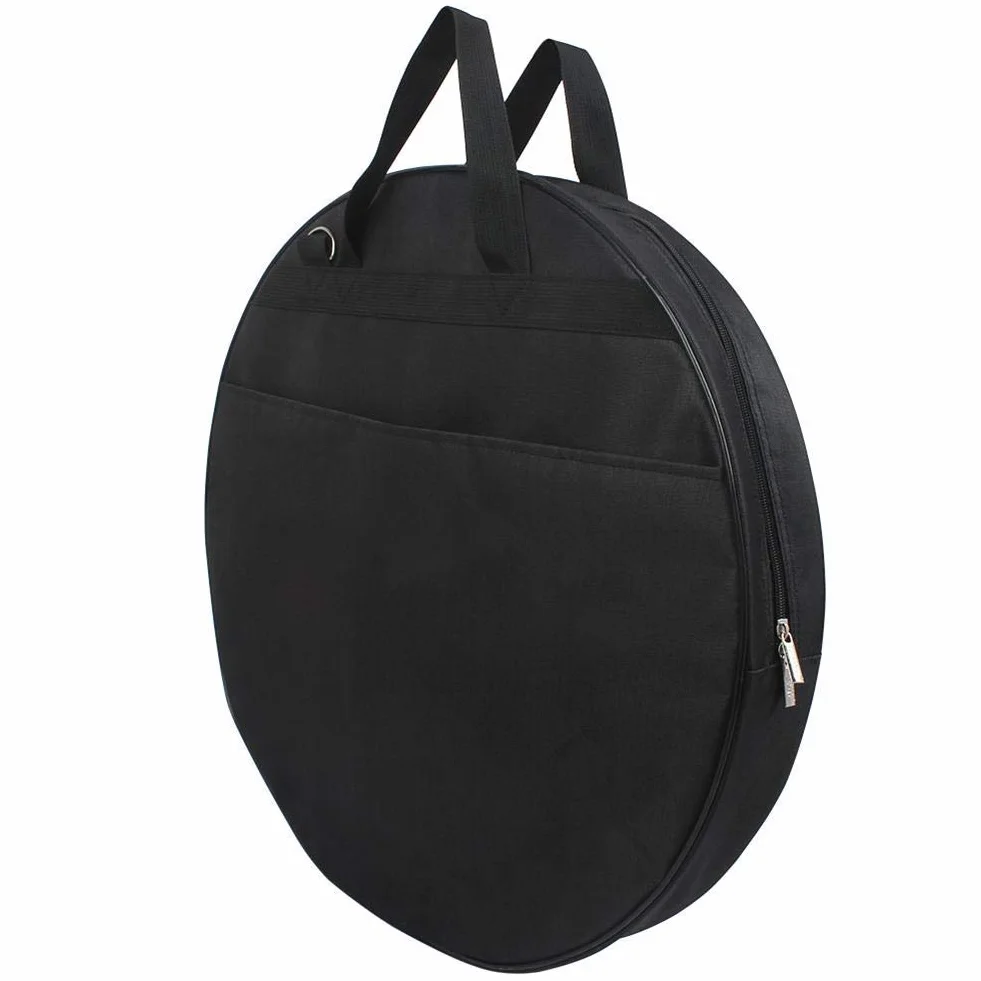 Bnineteenteam Cymbal Bag plecak 21 cali Cymbal Bag torby Cymbal Cases i torby z paskami plecaka z trzema kieszeniami, czarny