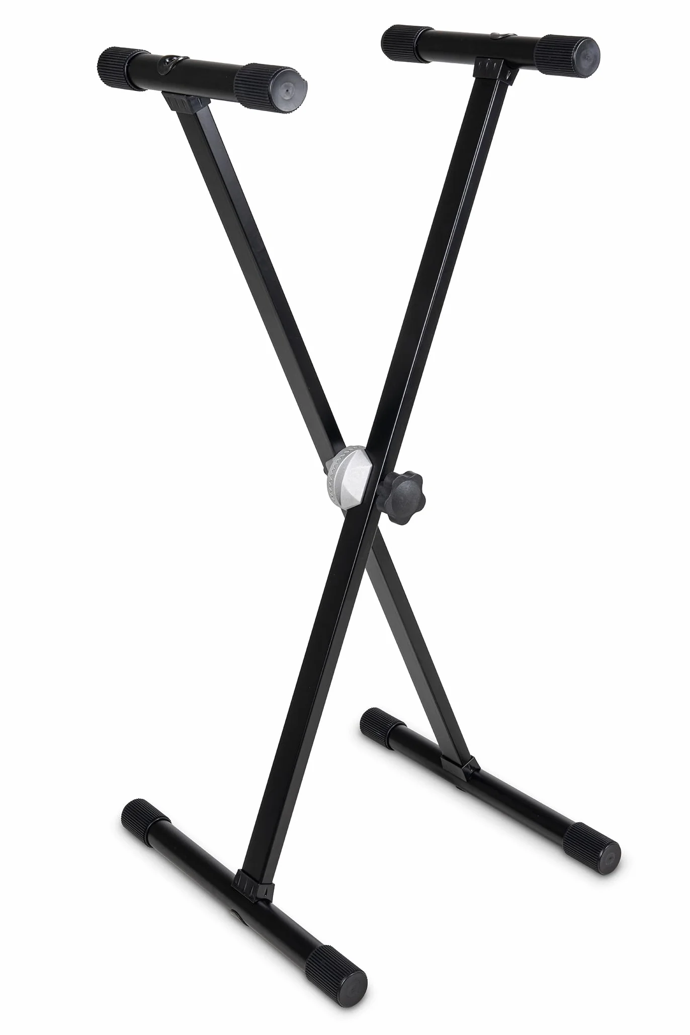 GEWA stojak na keyboard KS-10B składany czarny wysokość 55-80 cm obciążenie 25 kg