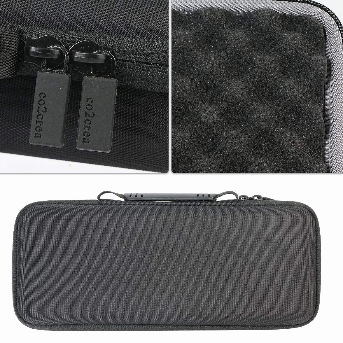 co2CREA torba do przechowywania podróżna twarda obudowa do Numark DJ2GO2 / DJ2GO2 dotykowa ultra przenośny kontroler DJ (tylko etui, etui)