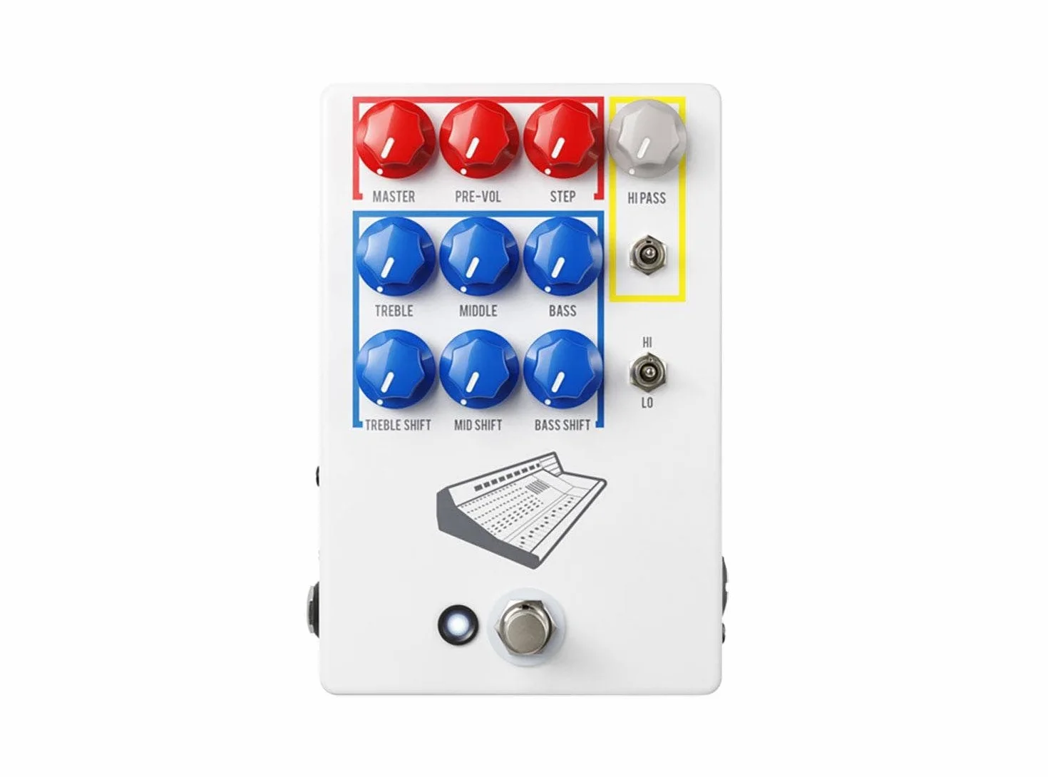 JHS Colour Box V2 Preamp pedał