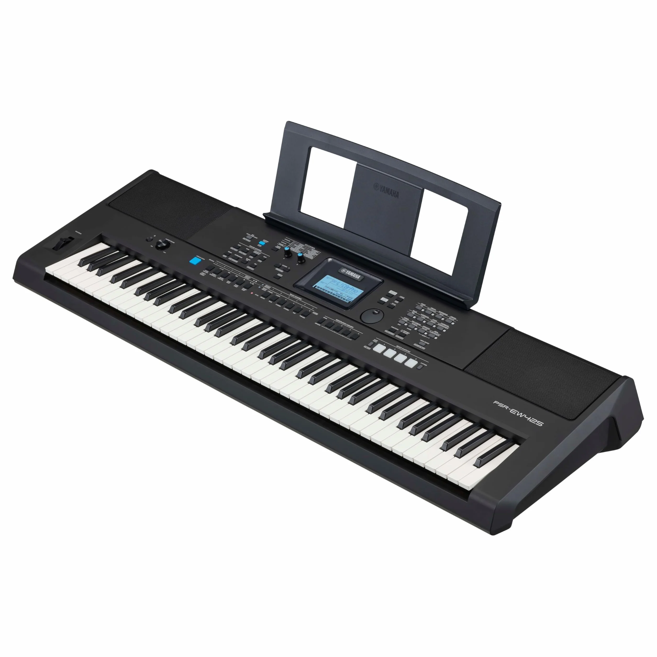 Yamaha Psr-Ew425 Keyboard, Czarny, 76 Klawiszy